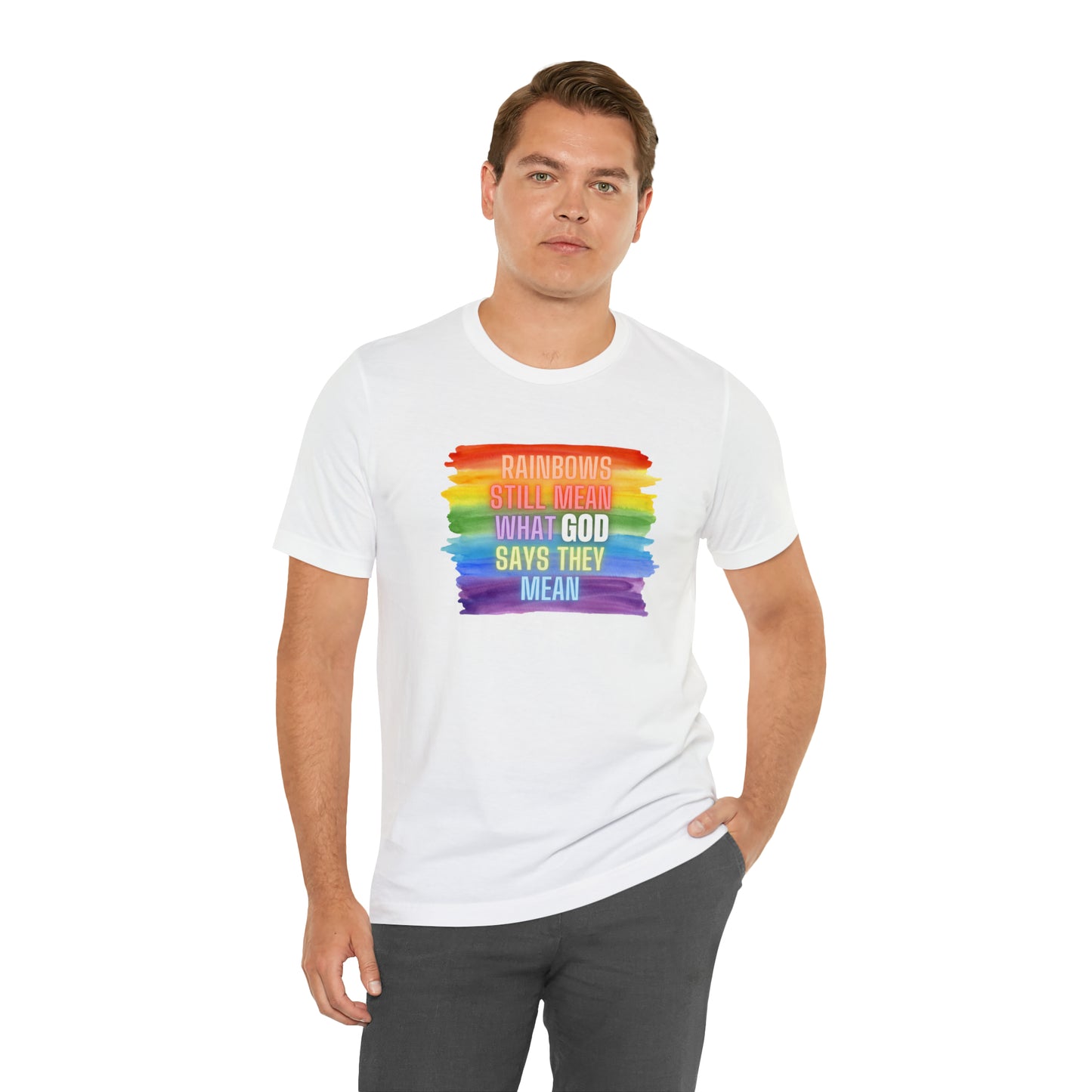 Rainbows/GOD Tee