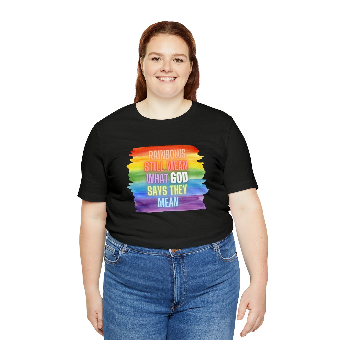 Rainbows/GOD Tee