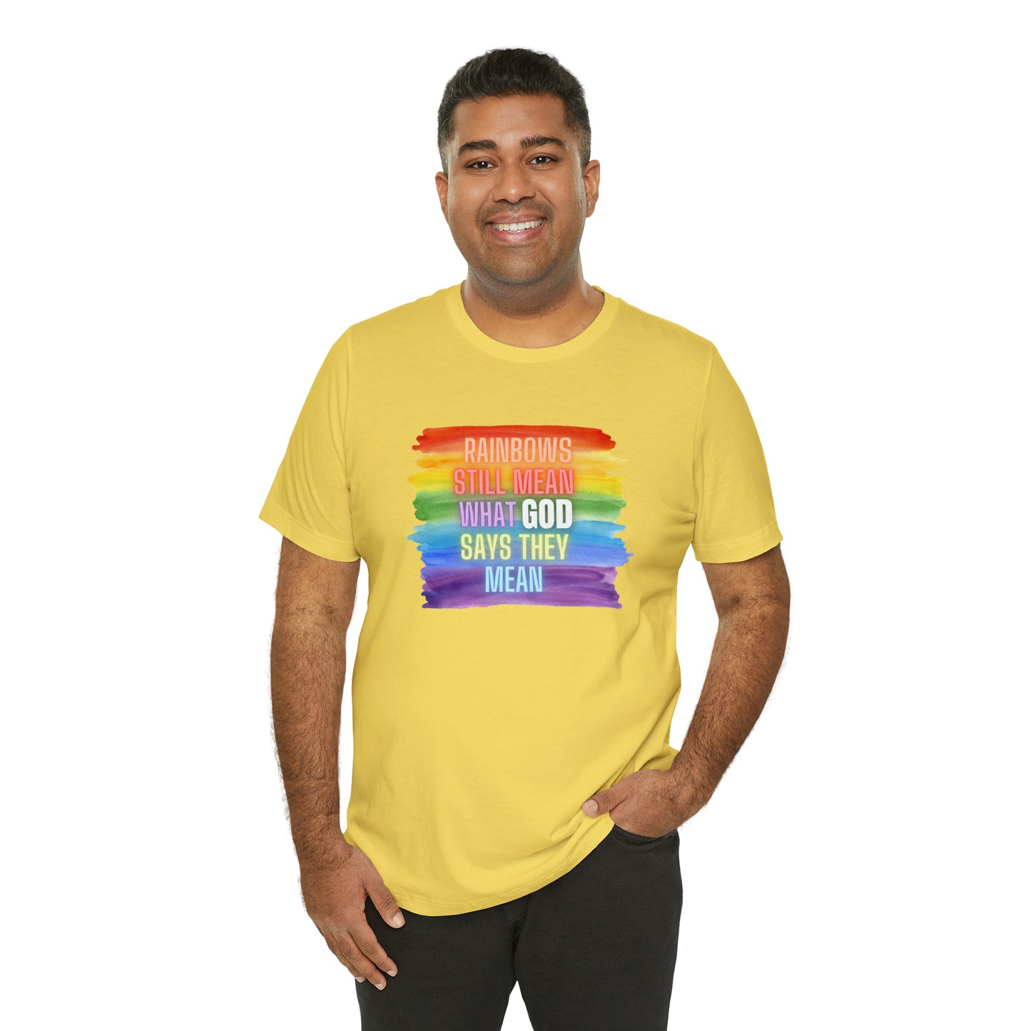 Rainbows/GOD Tee