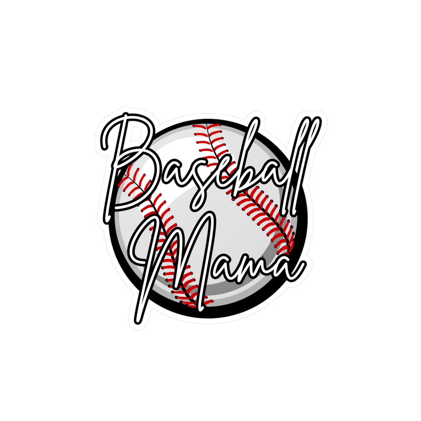 Baseball Mama Vinyl Decal