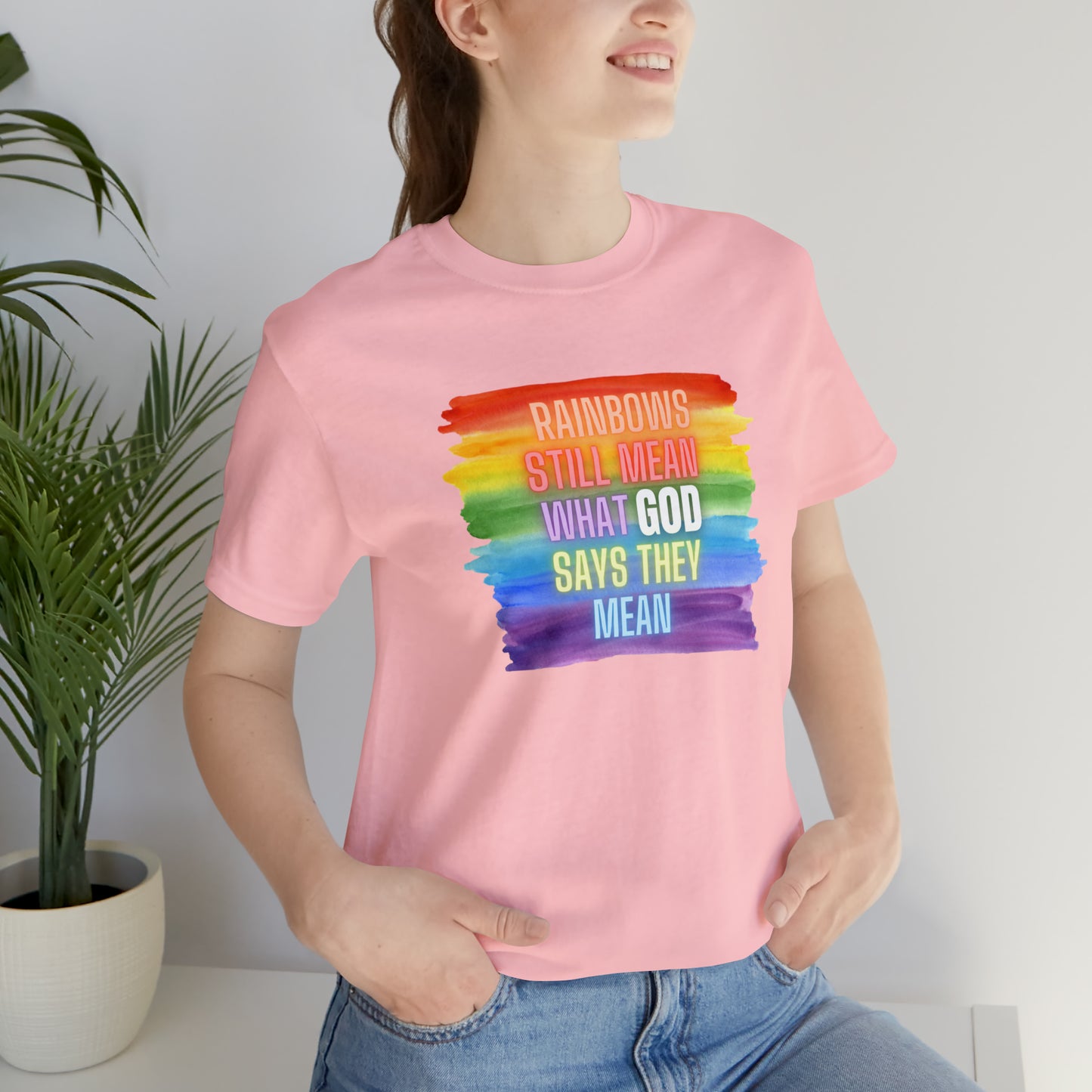 Rainbows/GOD Tee