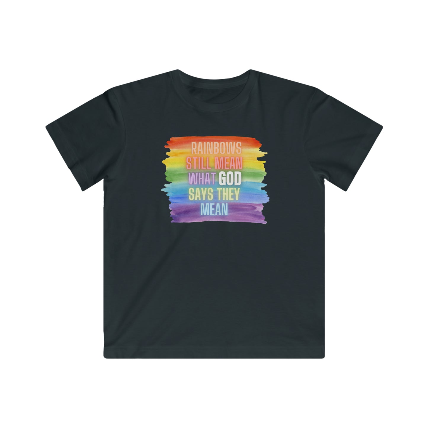 Youth Rainbow/GOD Tee