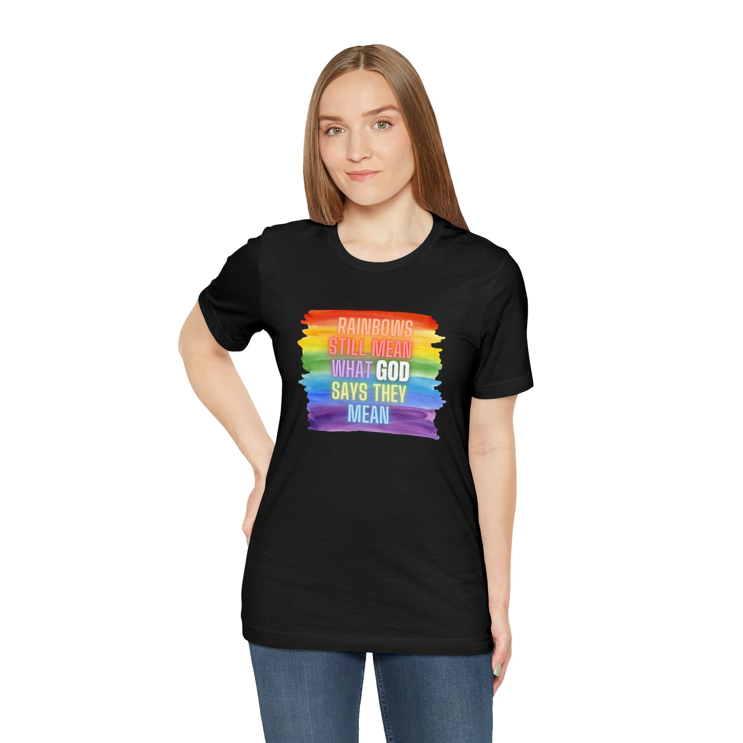 Rainbows/GOD Tee