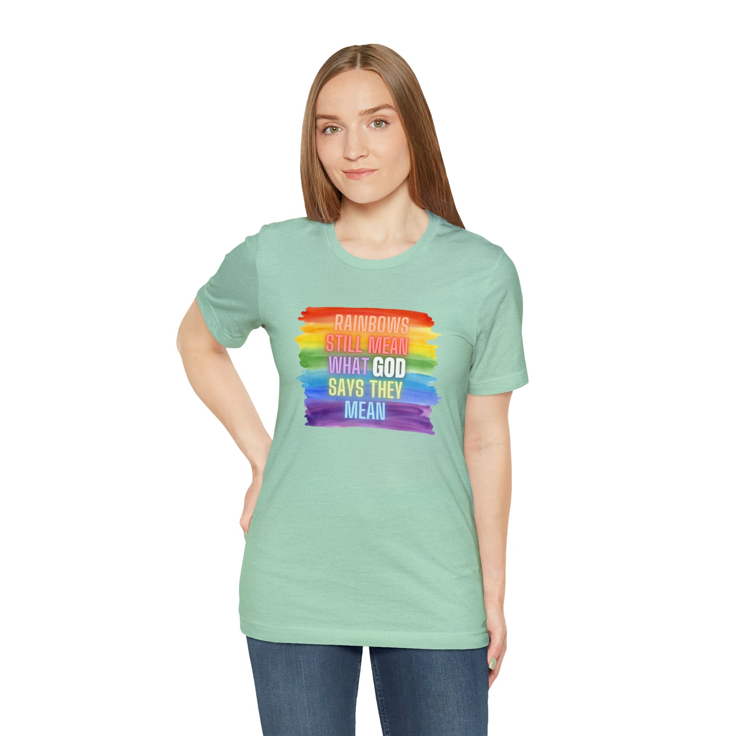 Rainbows/GOD Tee