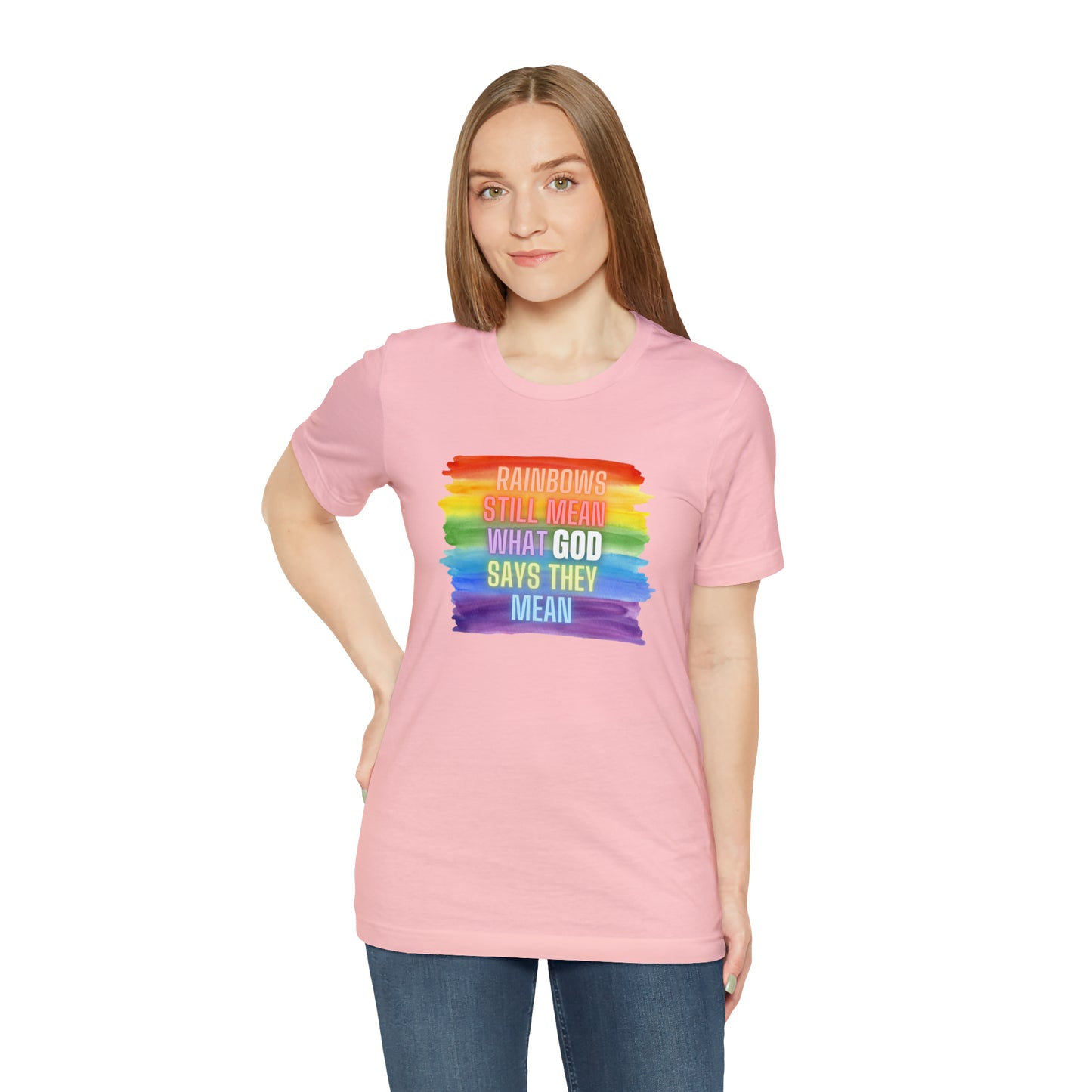 Rainbows/GOD Tee