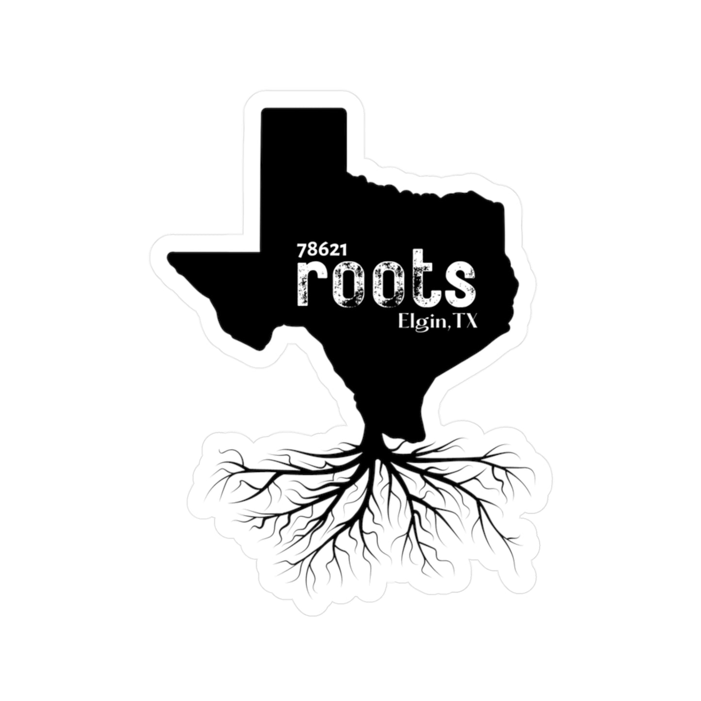 Elgin Roots Vinyl Decal