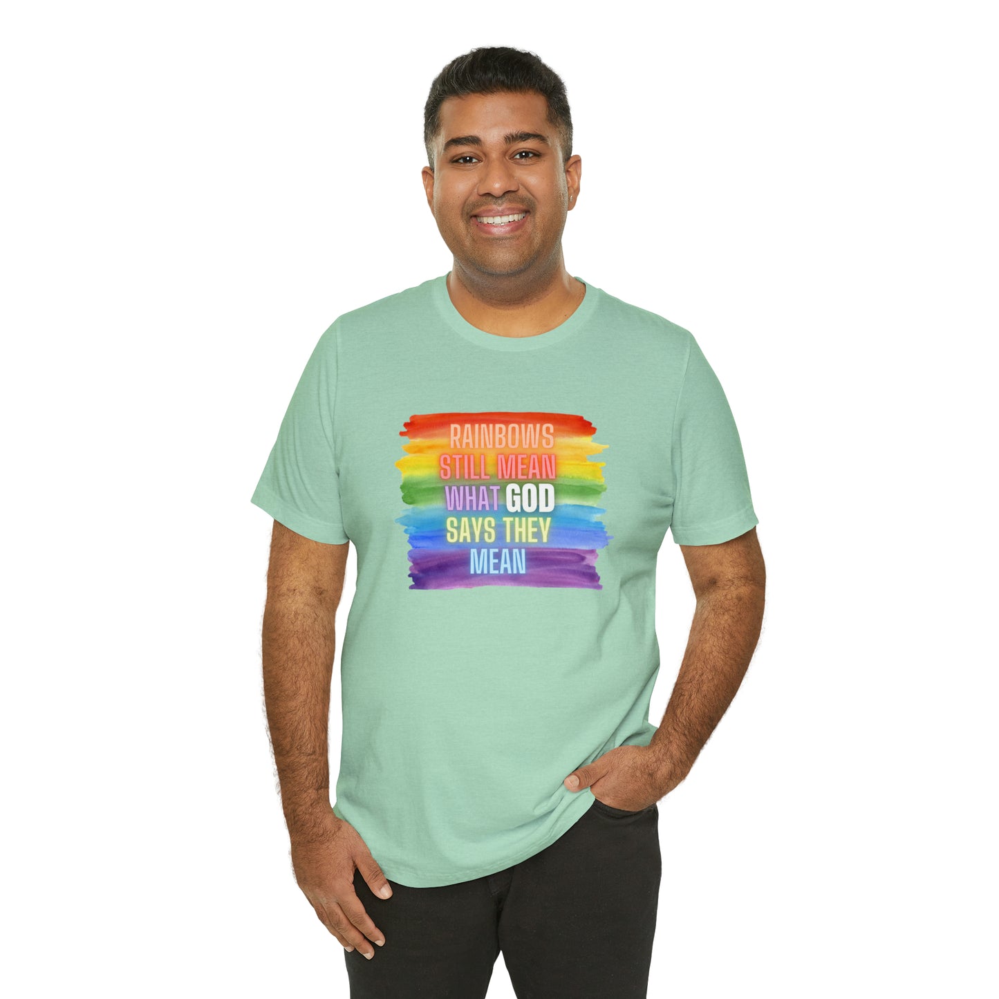 Rainbows/GOD Tee