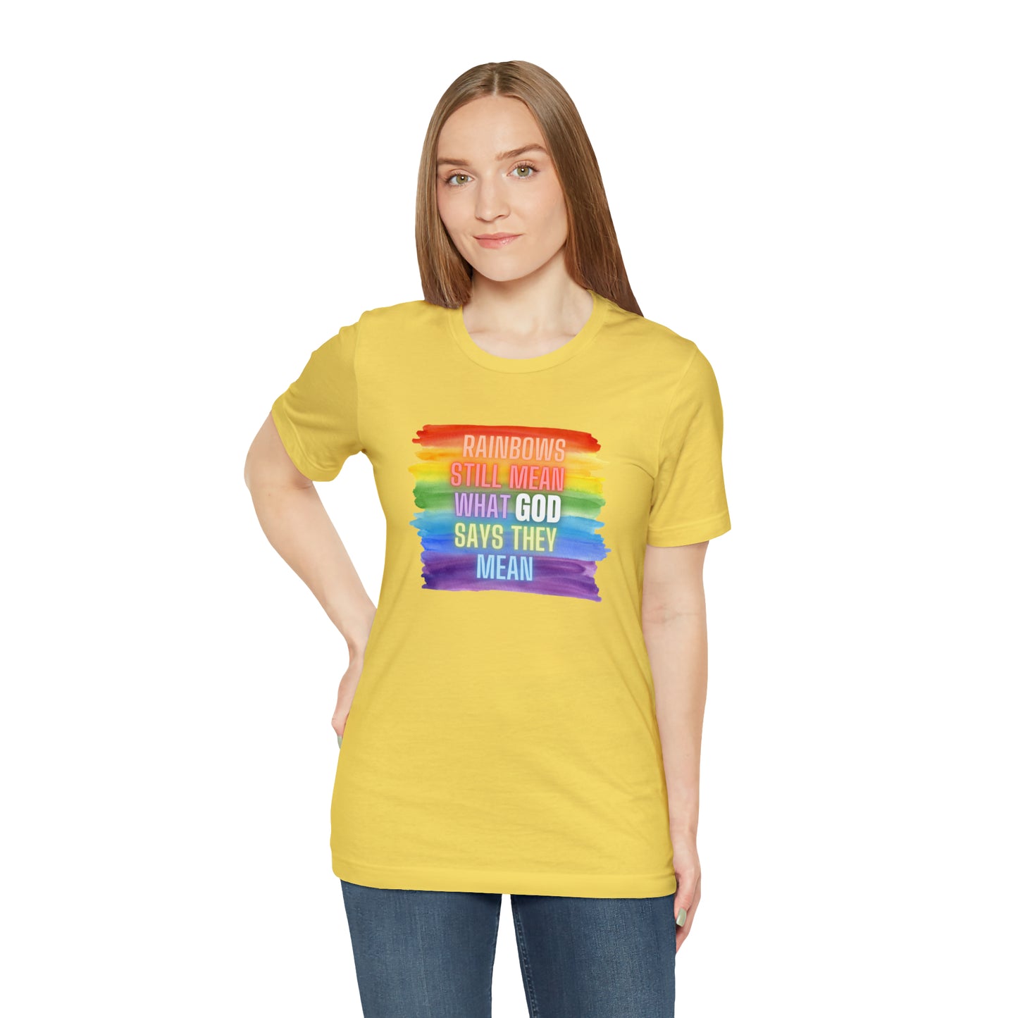 Rainbows/GOD Tee