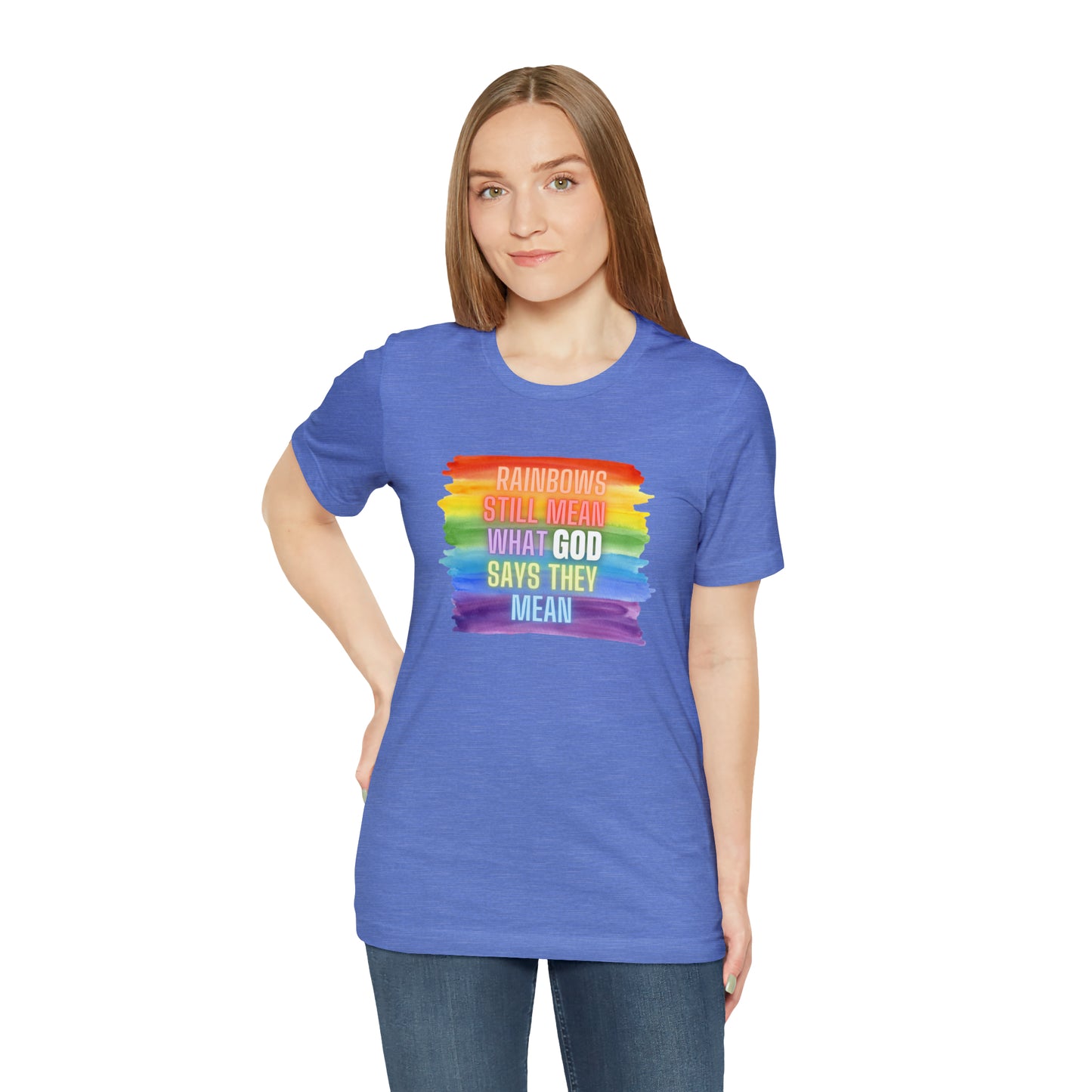 Rainbows/GOD Tee