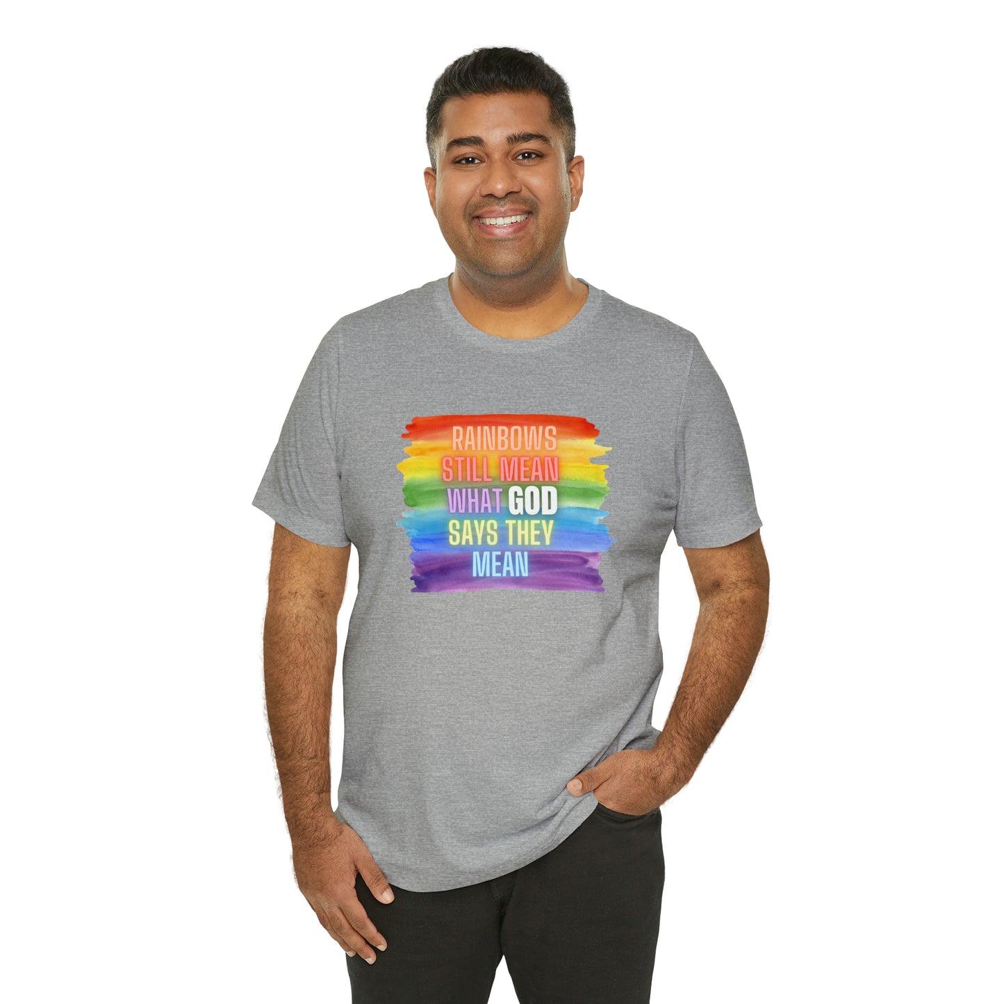 Rainbows/GOD Tee