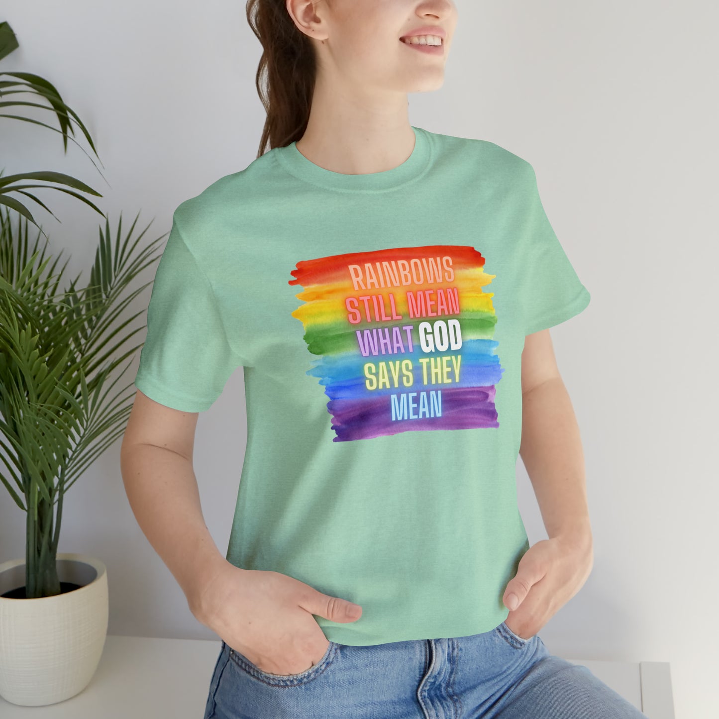 Rainbows/GOD Tee