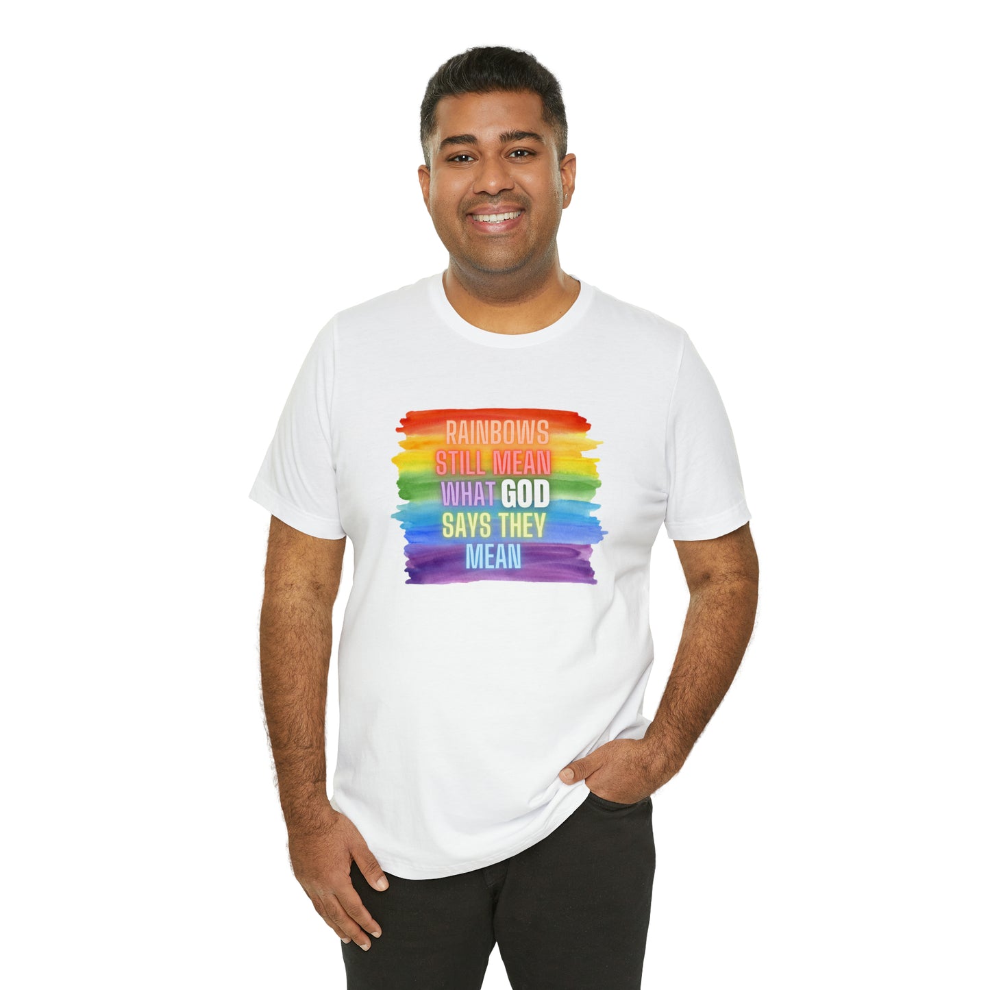 Rainbows/GOD Tee