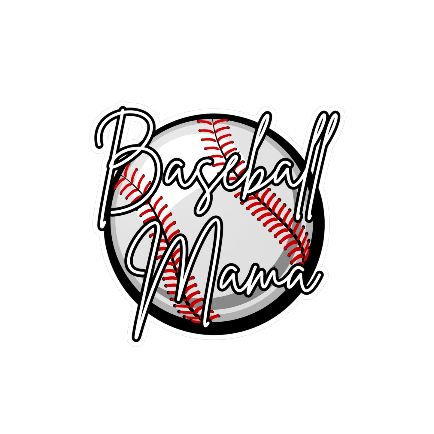 Baseball Mama Vinyl Decal