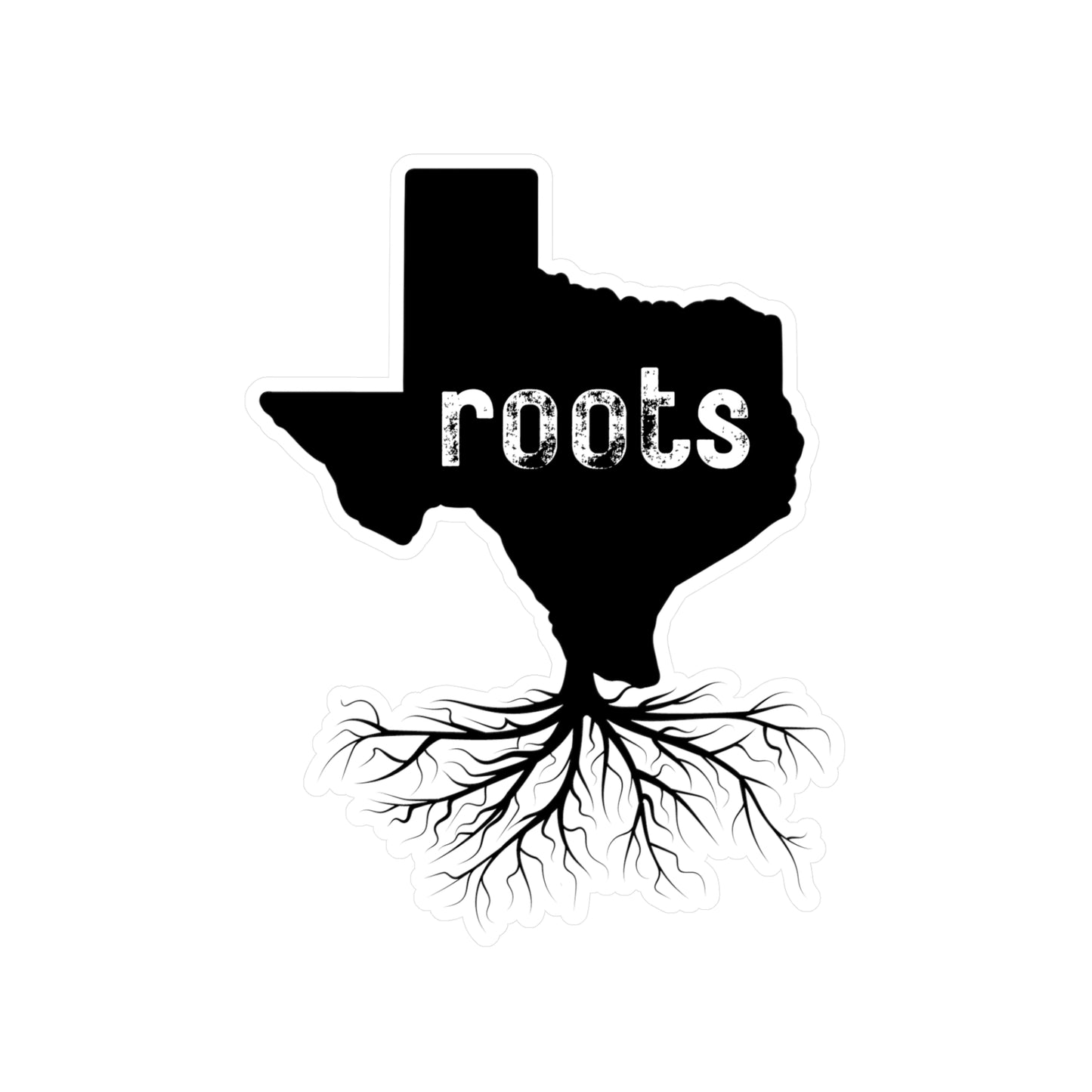 Texas Roots Vinyl Decal