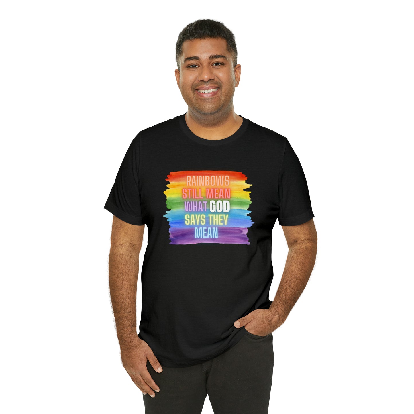 Rainbows/GOD Tee