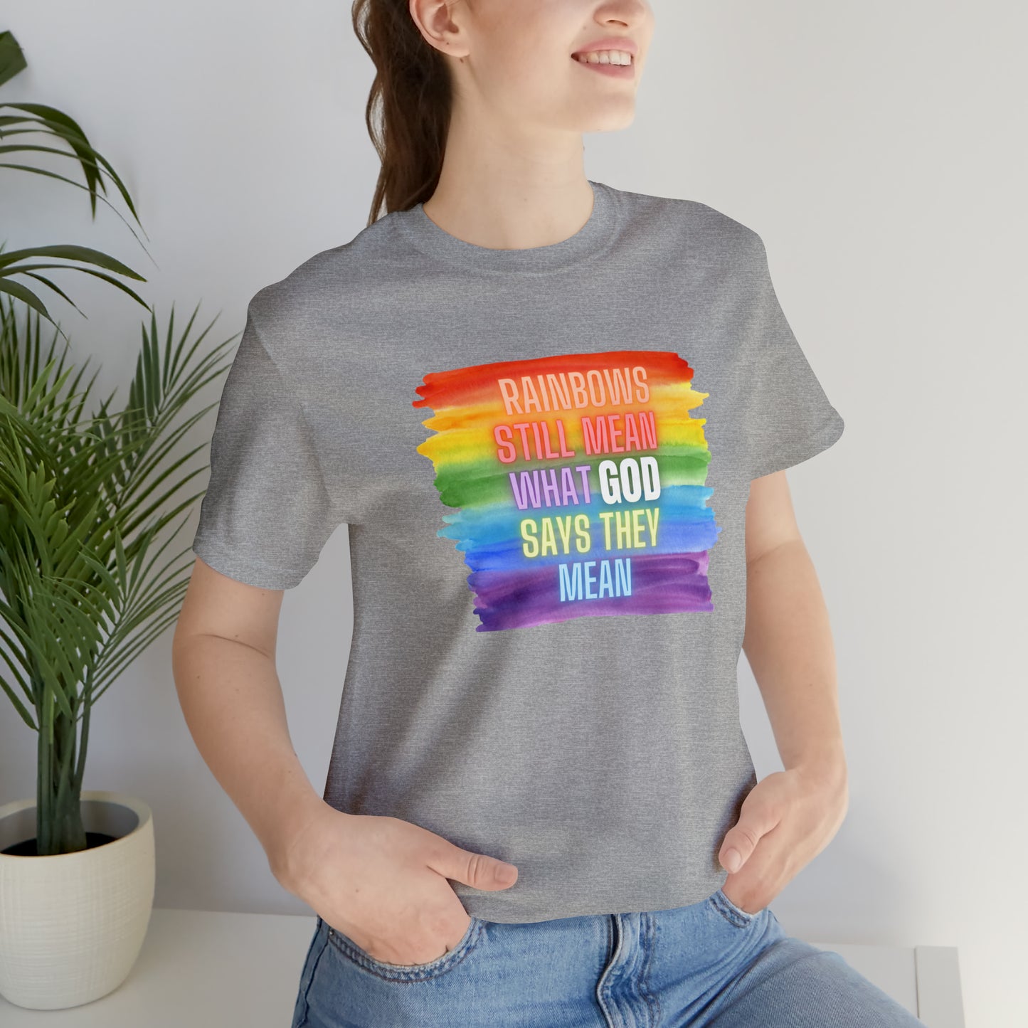 Rainbows/GOD Tee