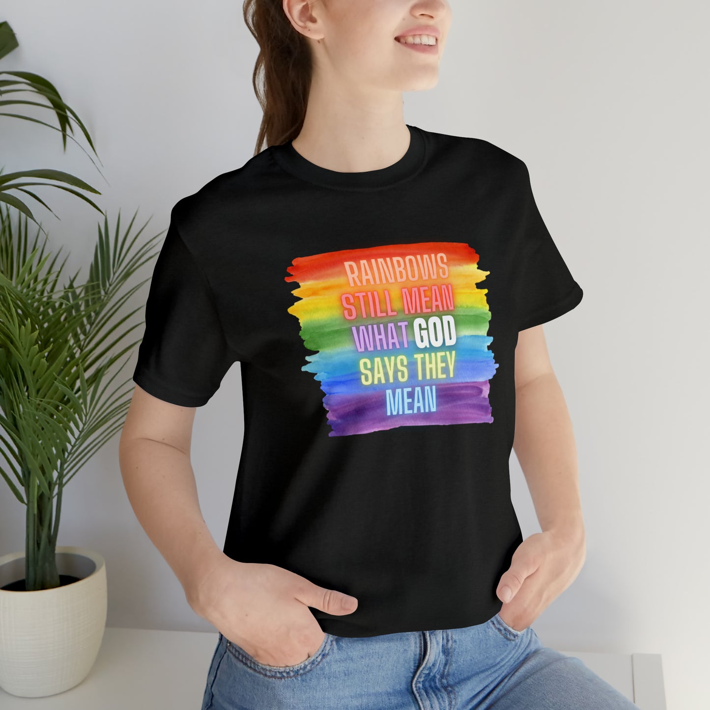 Rainbows/GOD Tee