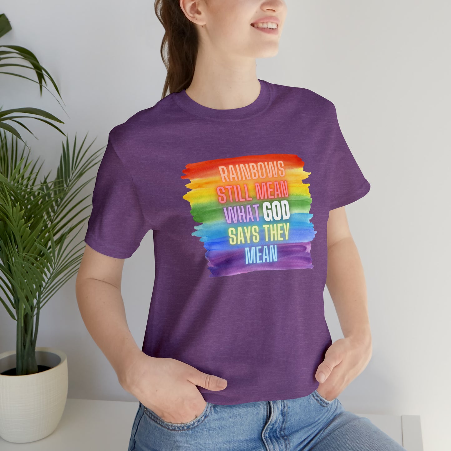 Rainbows/GOD Tee