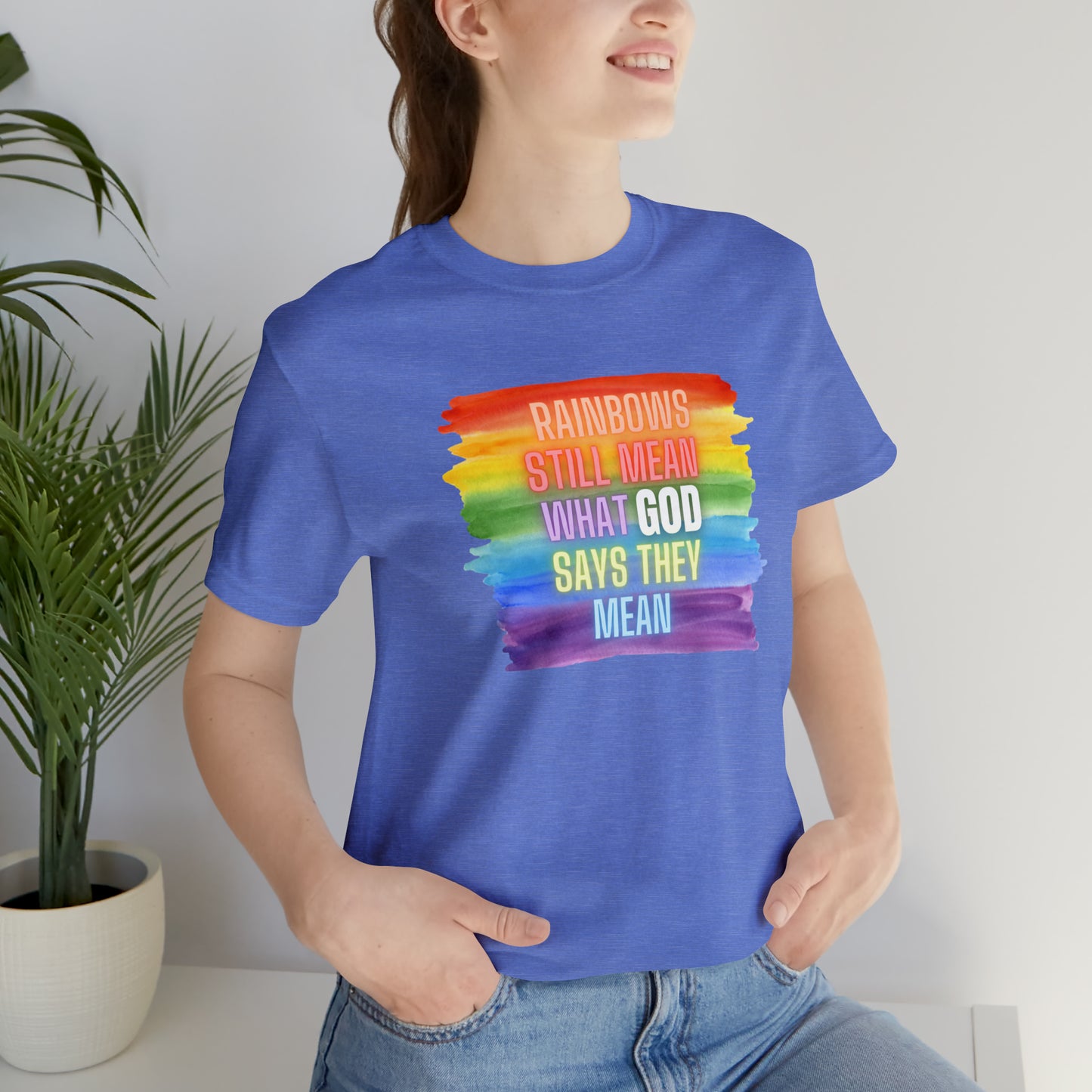 Rainbows/GOD Tee