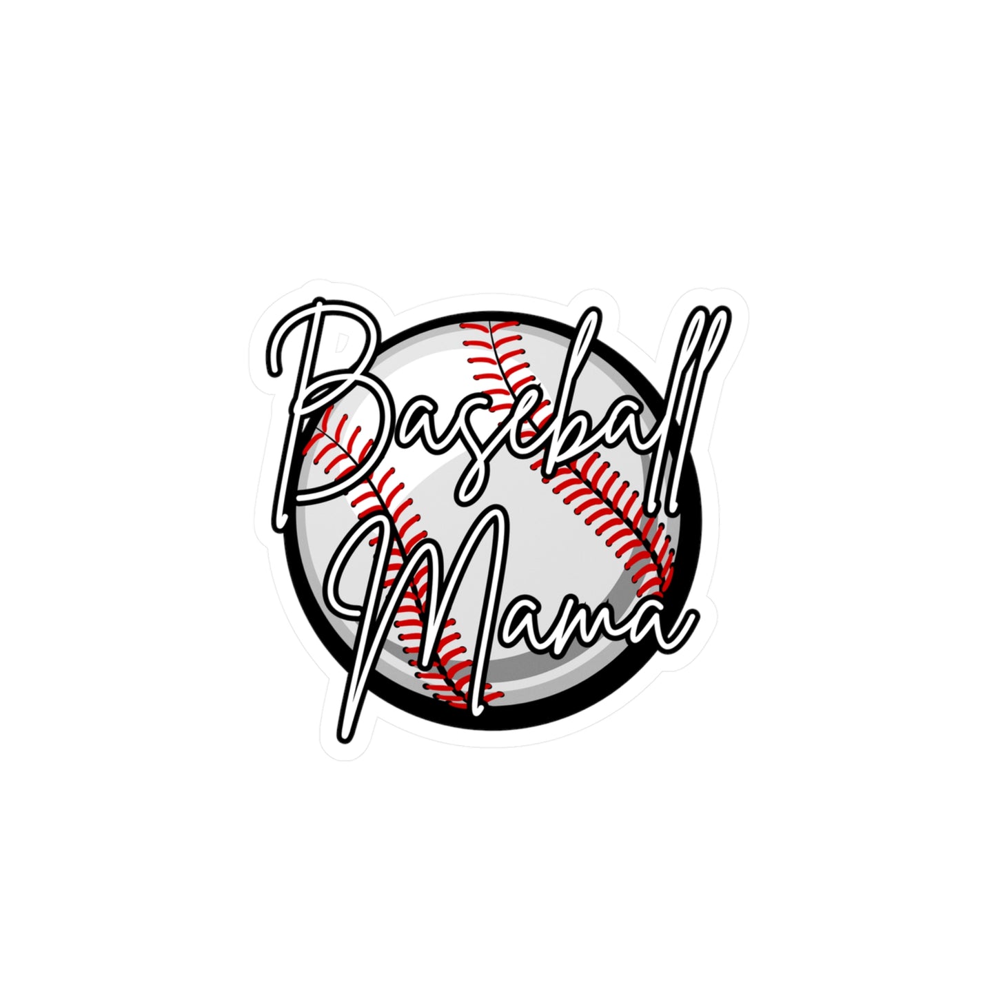 Baseball Mama Vinyl Decal