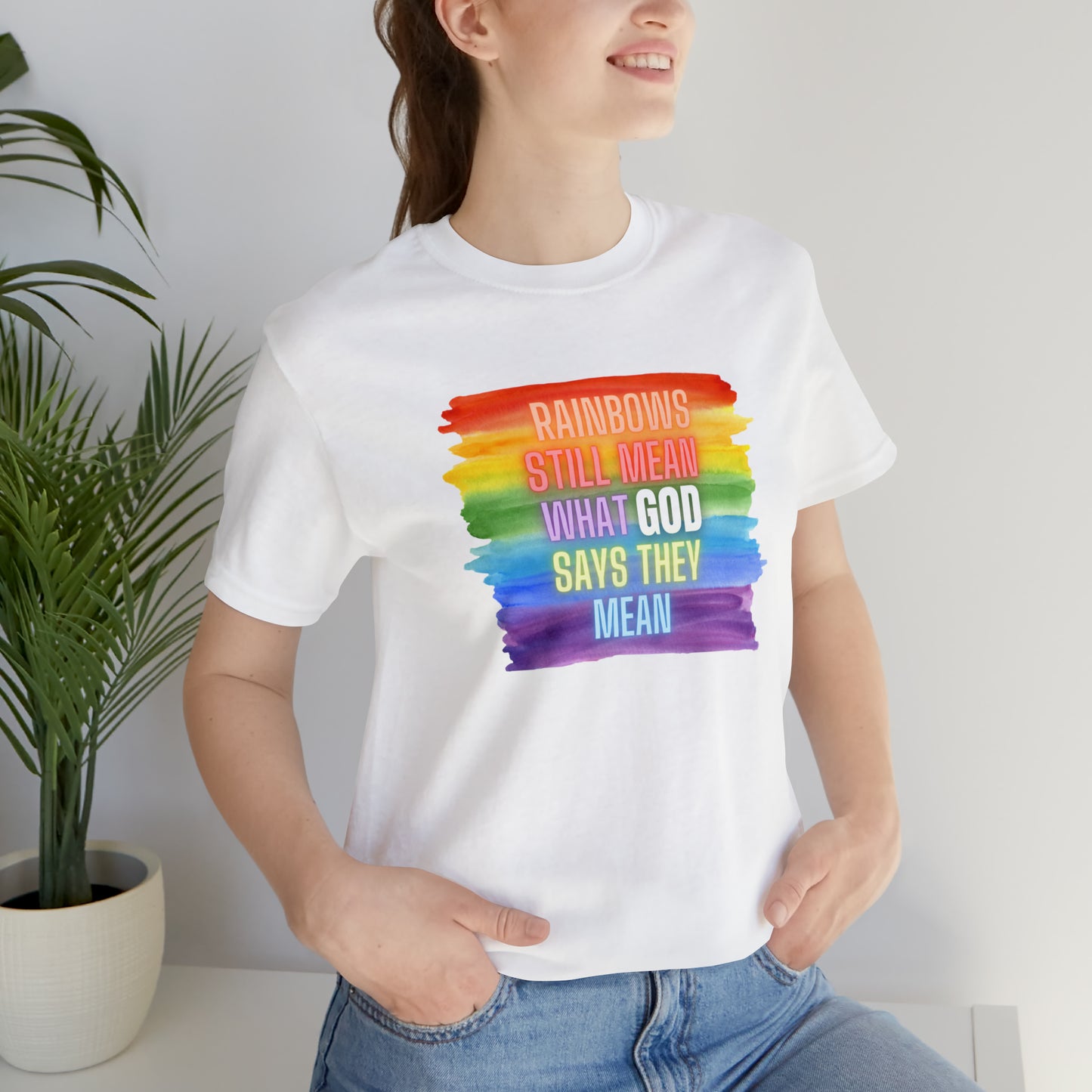 Rainbows/GOD Tee