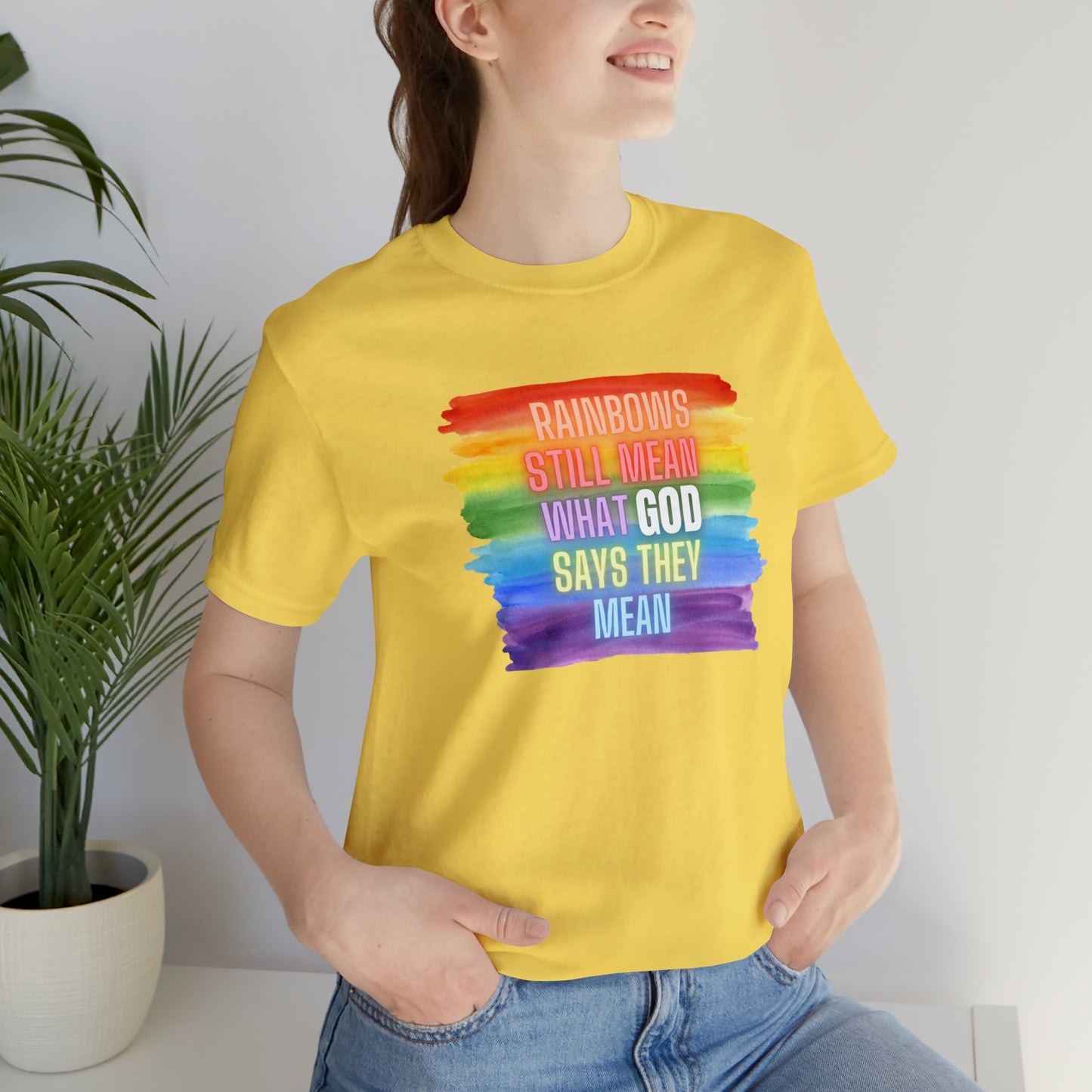 Rainbows/GOD Tee