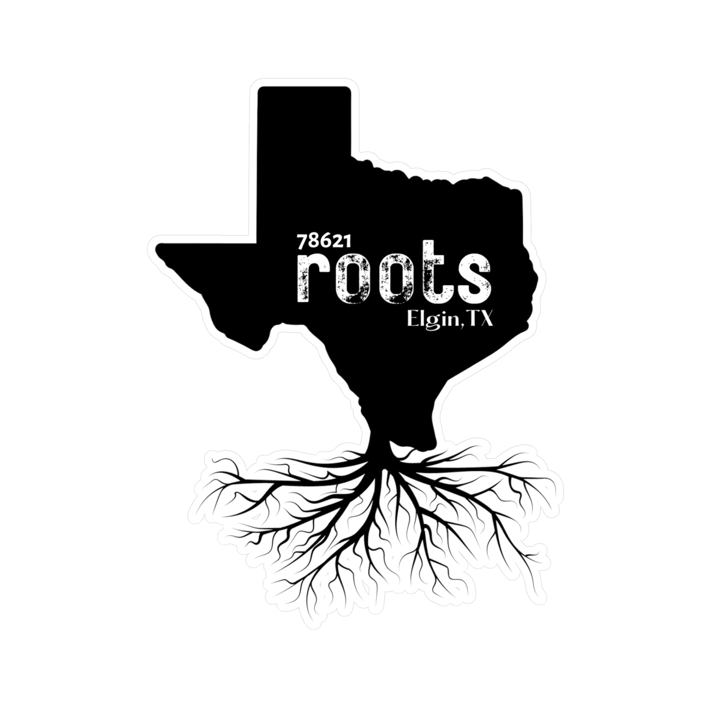 Elgin Roots Vinyl Decal