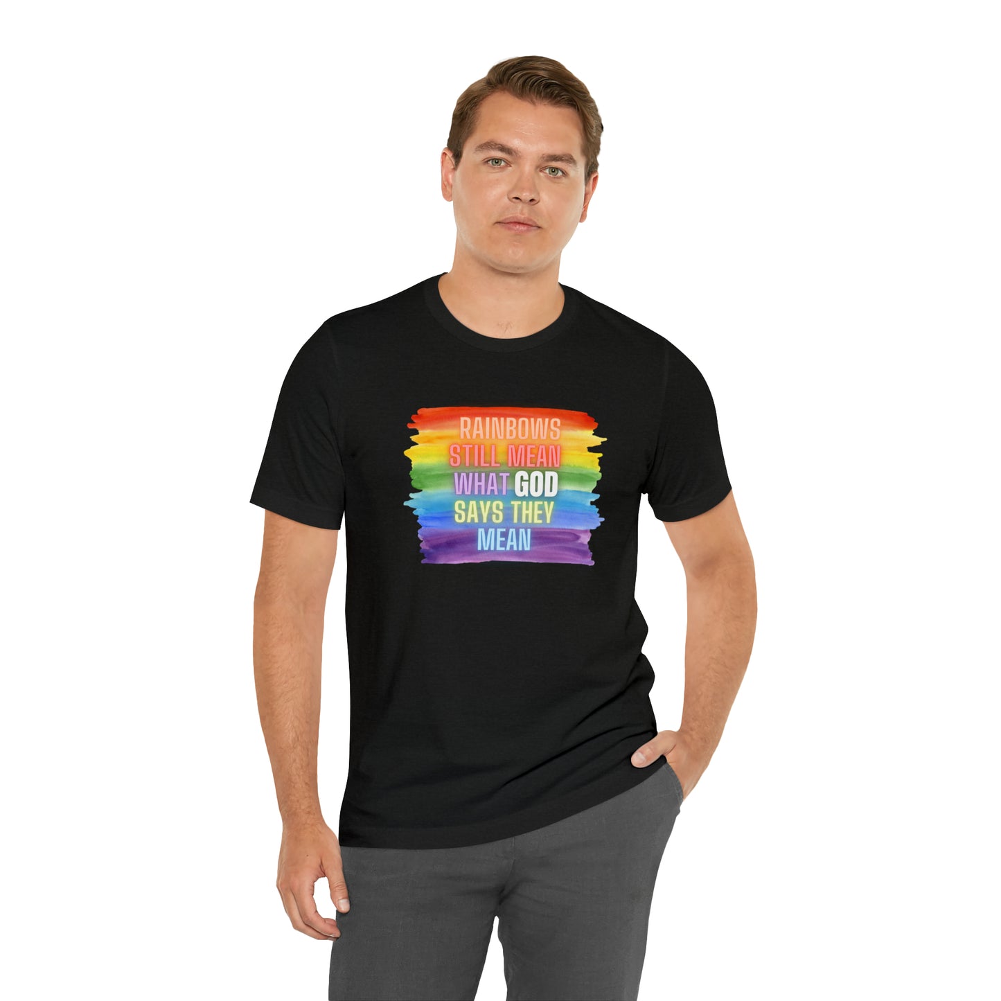 Rainbows/GOD Tee