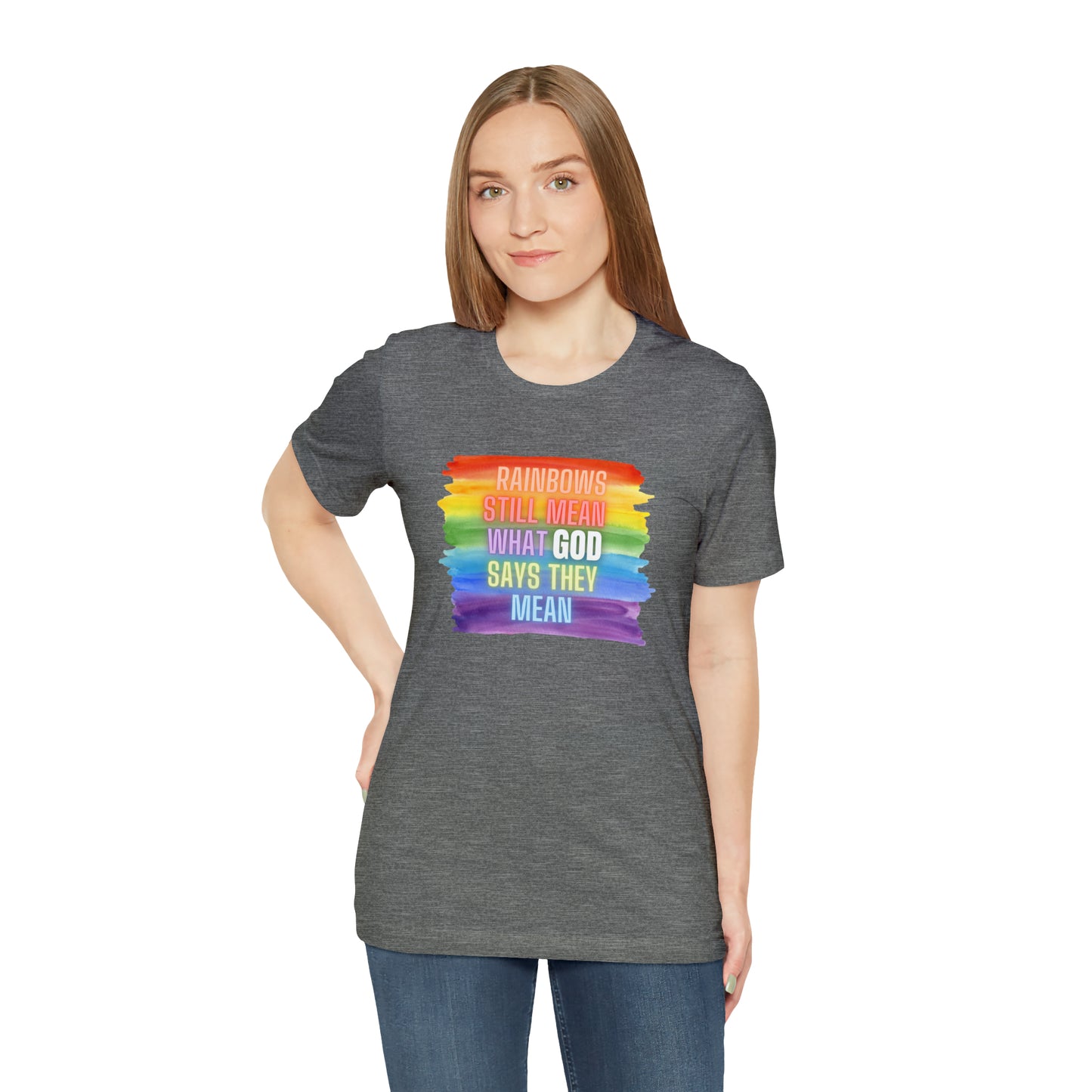 Rainbows/GOD Tee