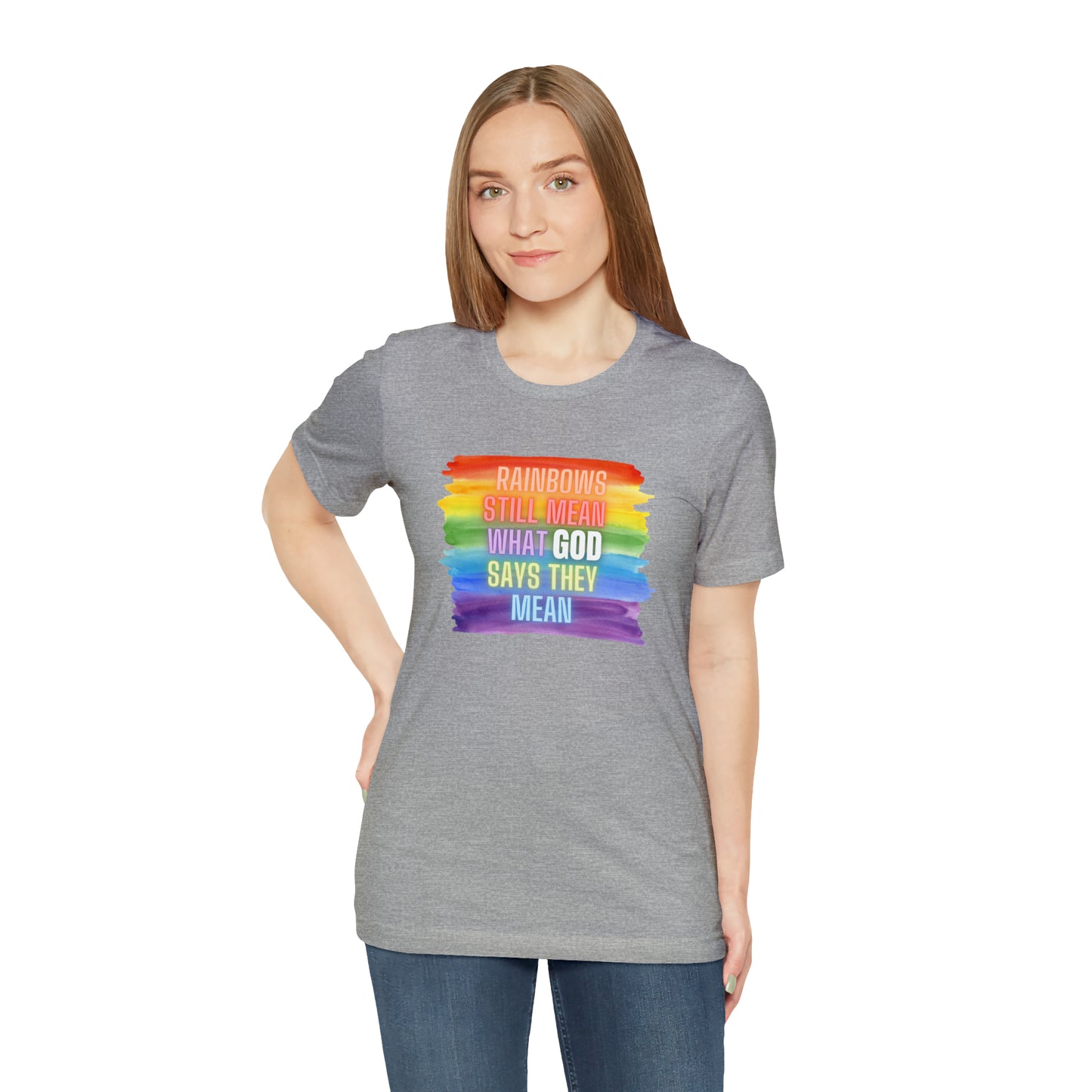 Rainbows/GOD Tee