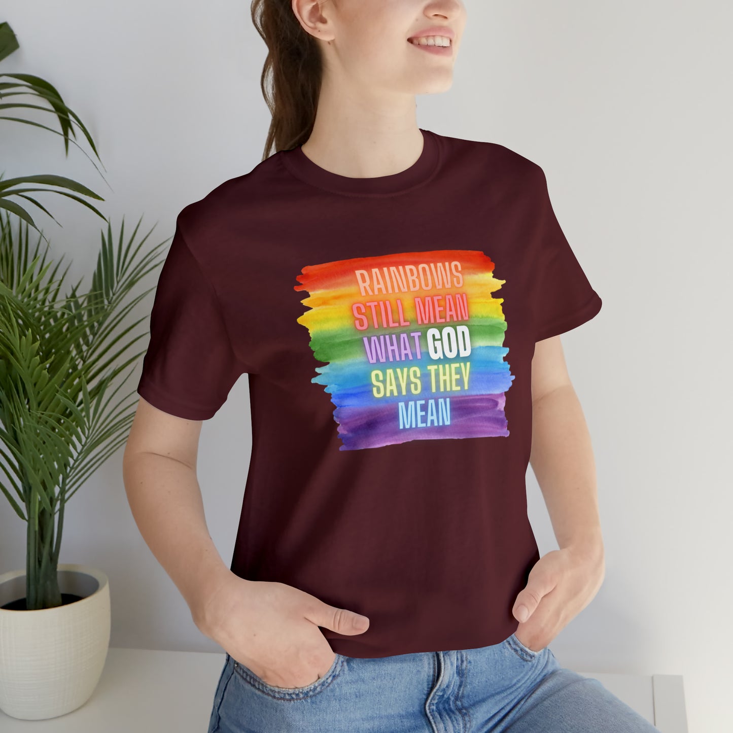 Rainbows/GOD Tee