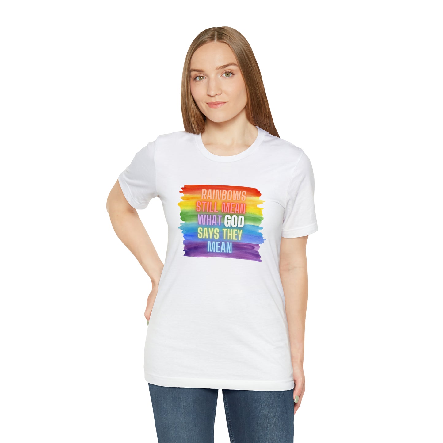 Rainbows/GOD Tee