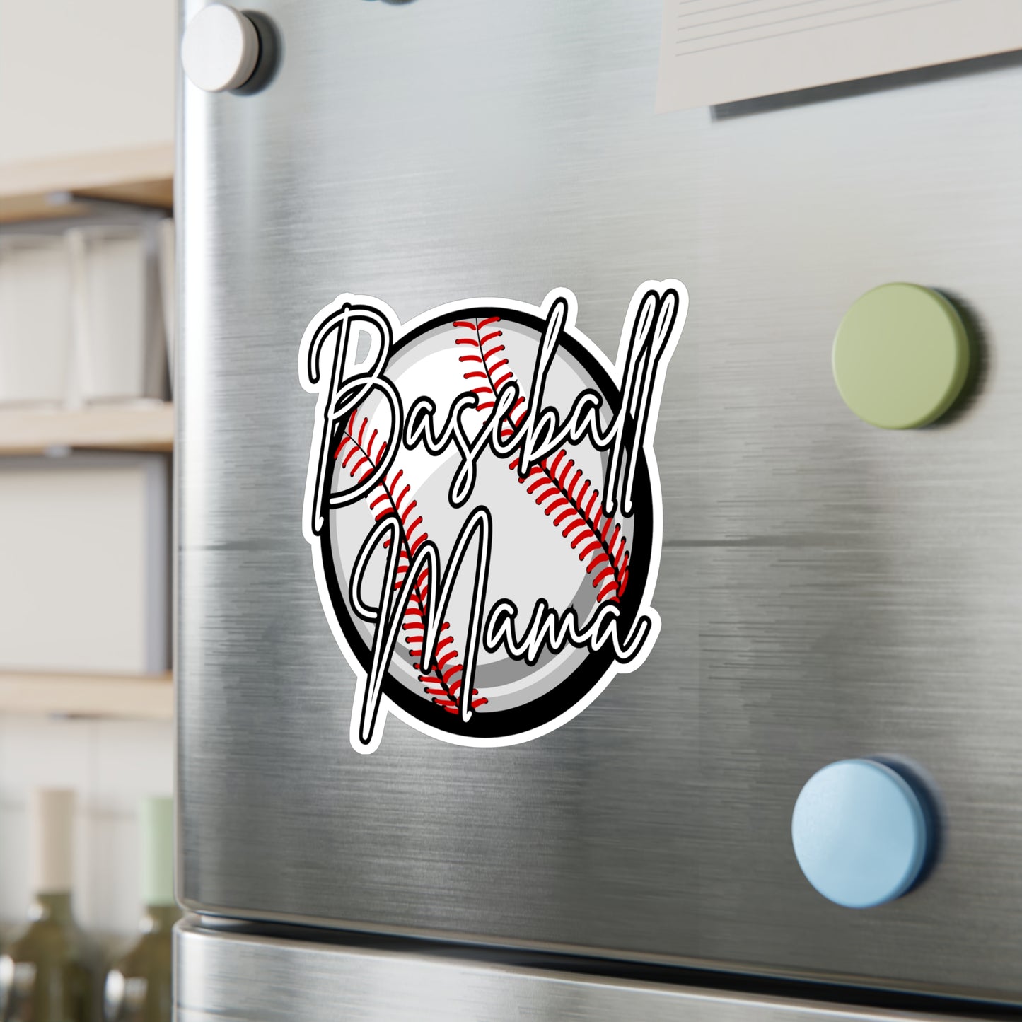 Baseball Mama Vinyl Decal