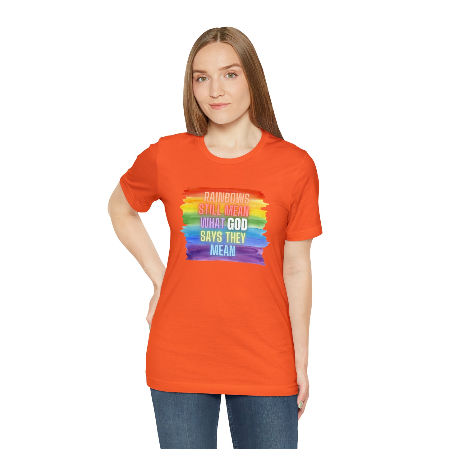 Rainbows/GOD Tee