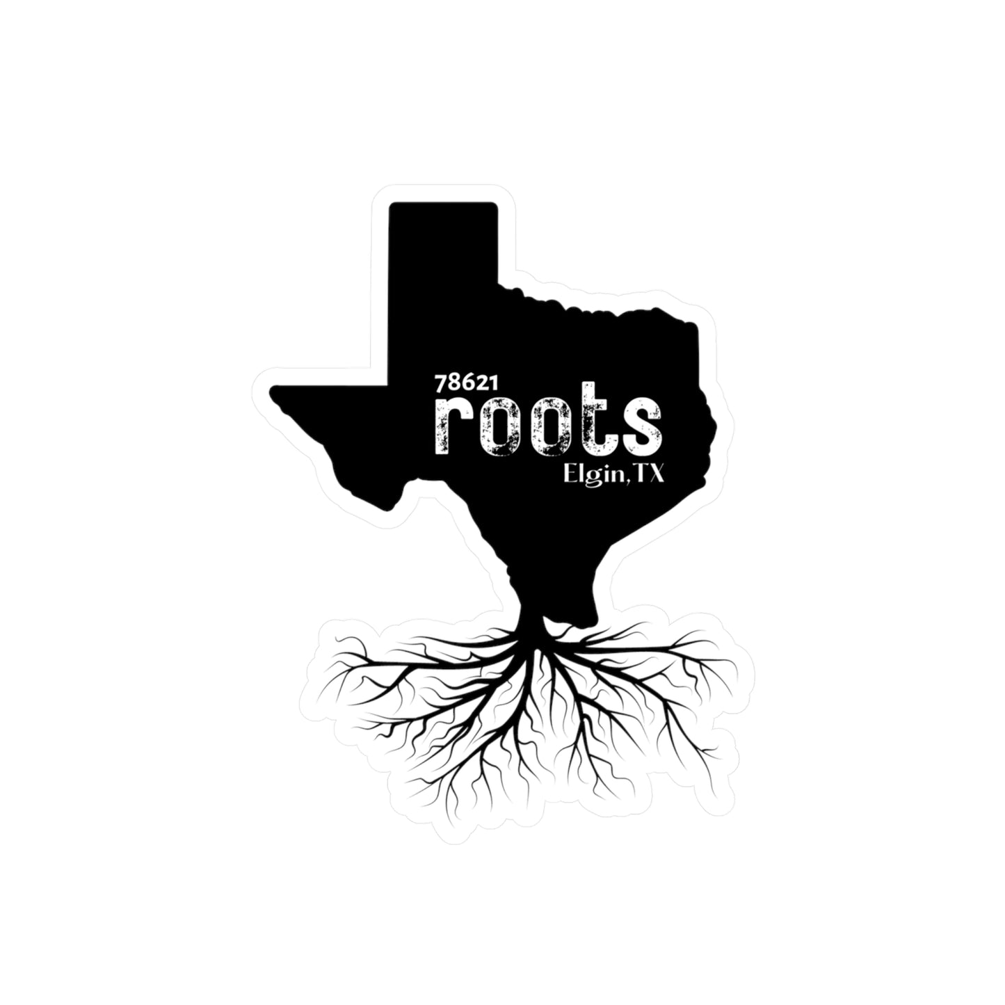 Elgin Roots Vinyl Decal