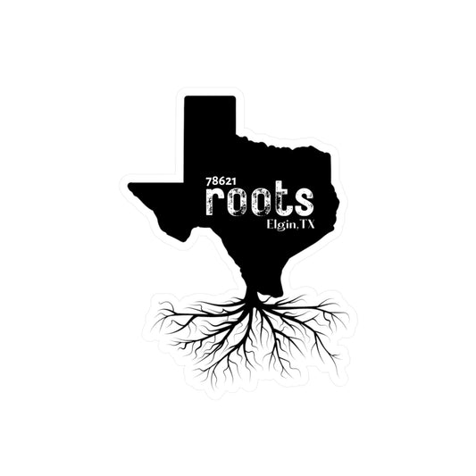 Elgin Roots Vinyl Decal