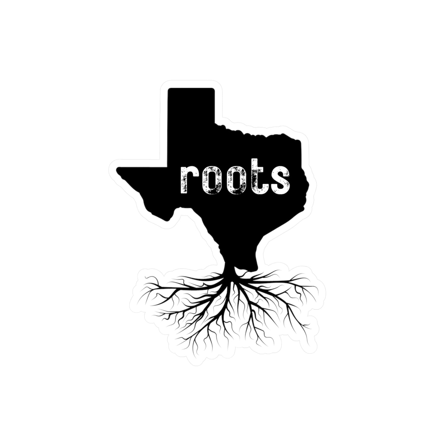 Texas Roots Vinyl Decal