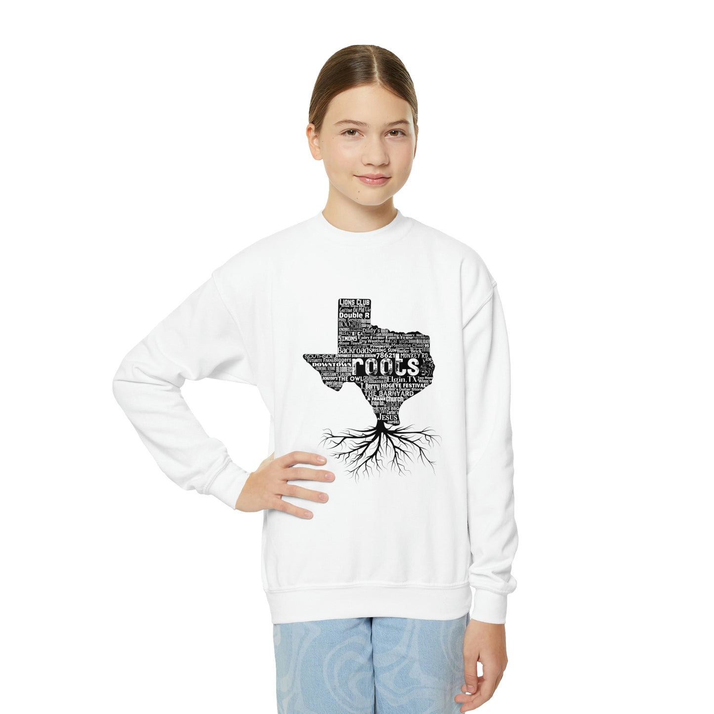 Elgin Youth Crewneck Sweatshirt