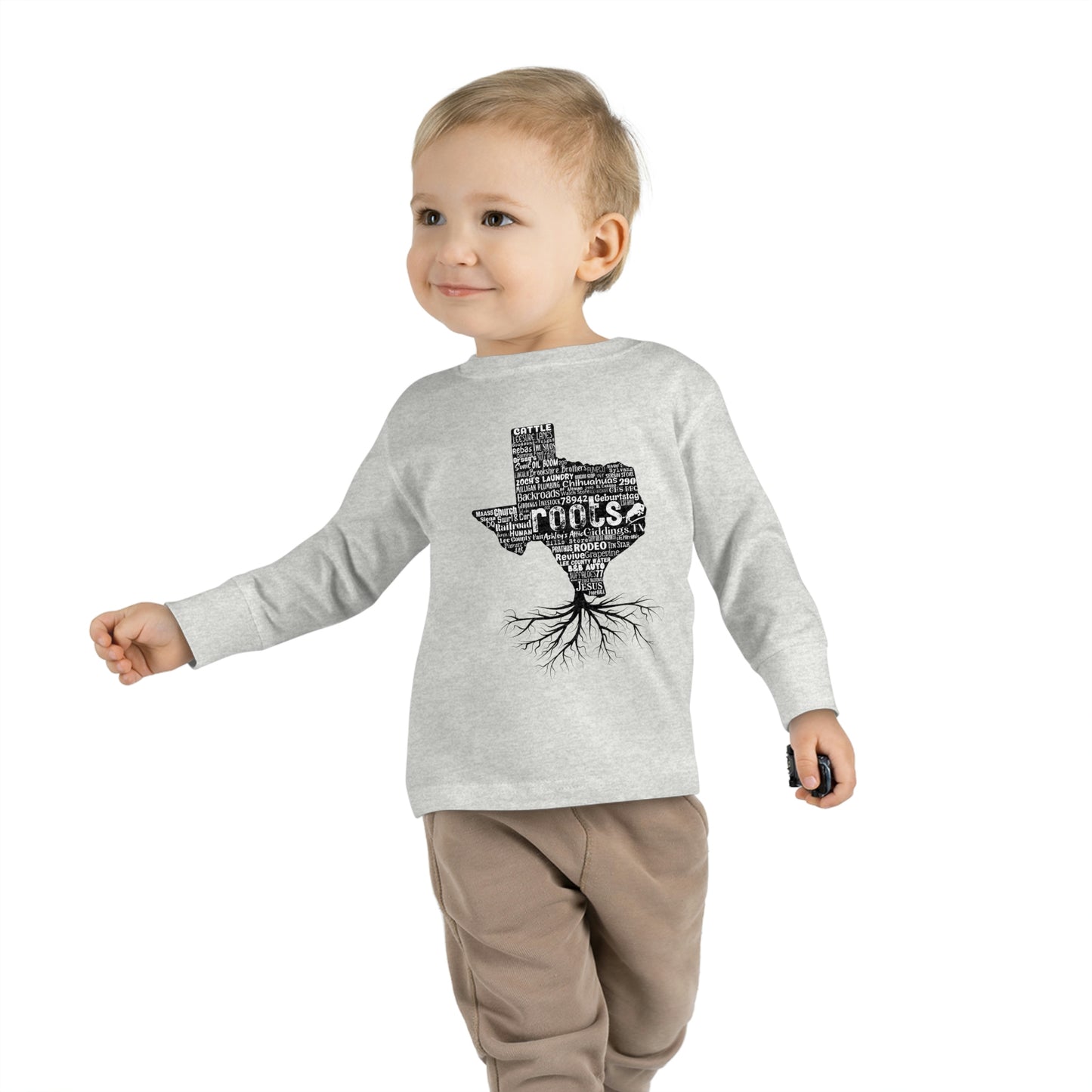 Giddings Roots Toddler Long Sleeve Tee