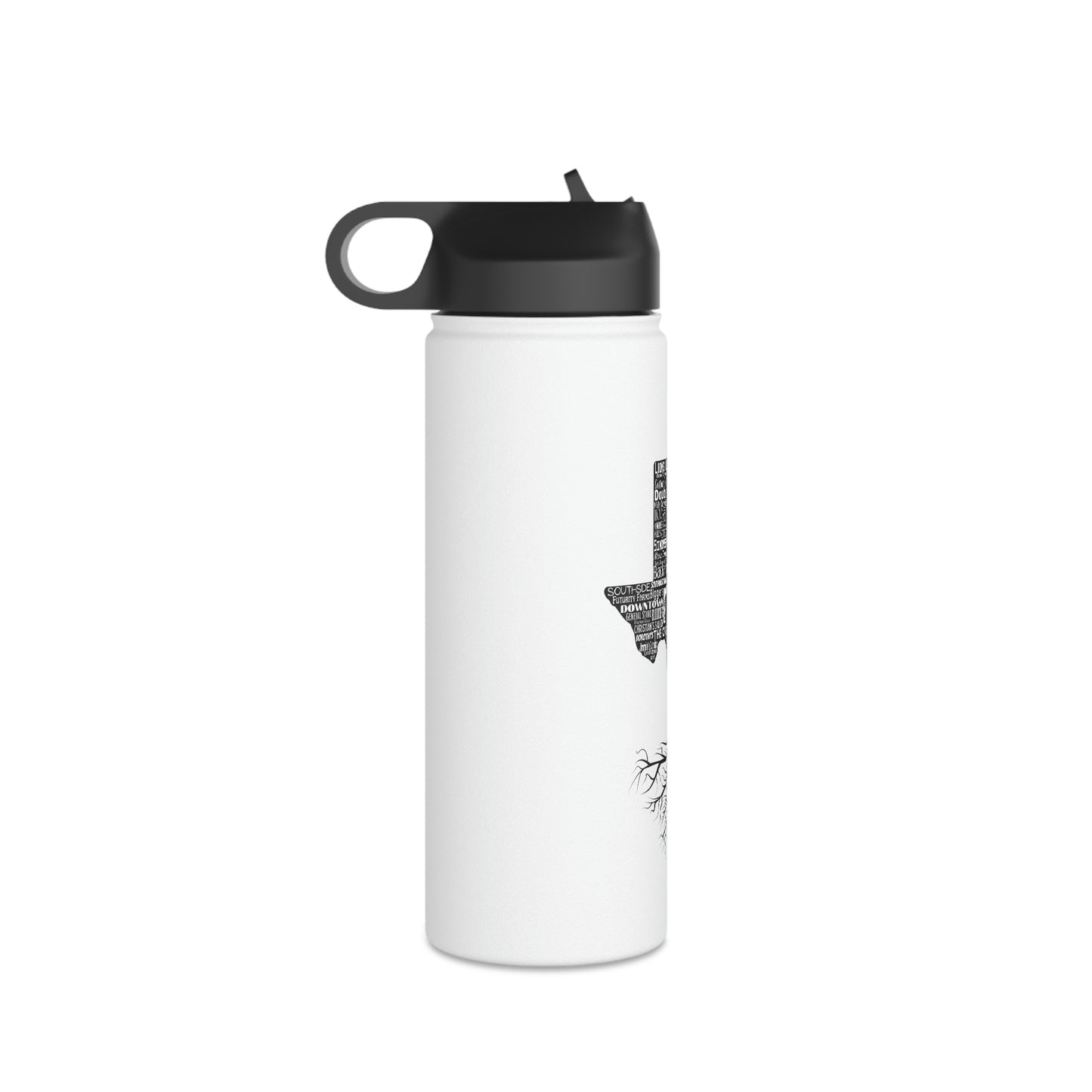 Elgin Stainless Steel Water Bottle, Standard Lid