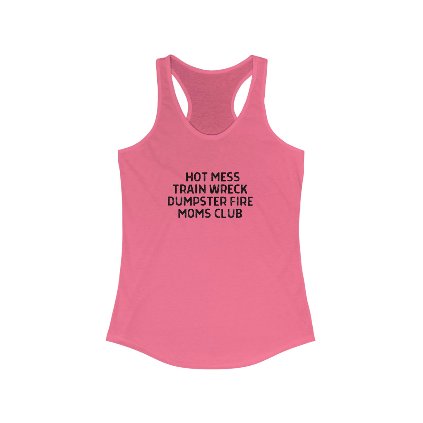 Train Wreck Racerback Tank