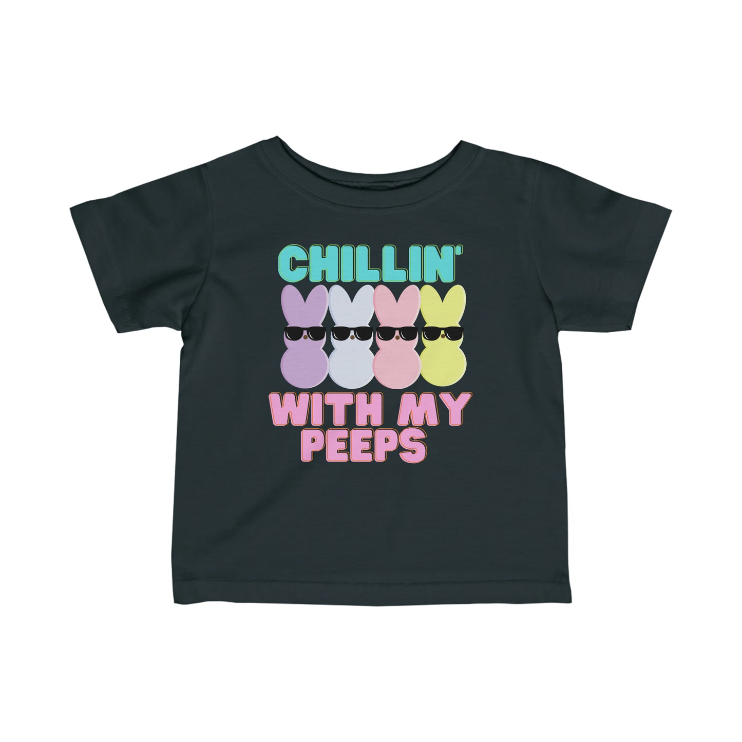 Infant Chillin’ Peeps Tee