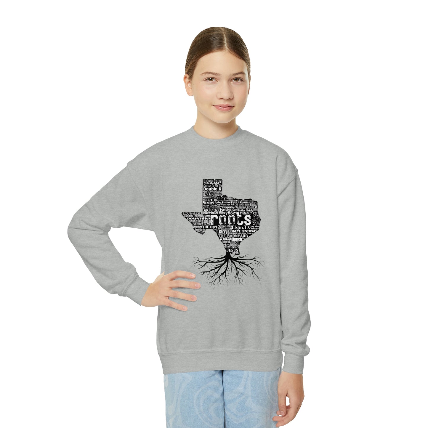 Elgin Youth Crewneck Sweatshirt