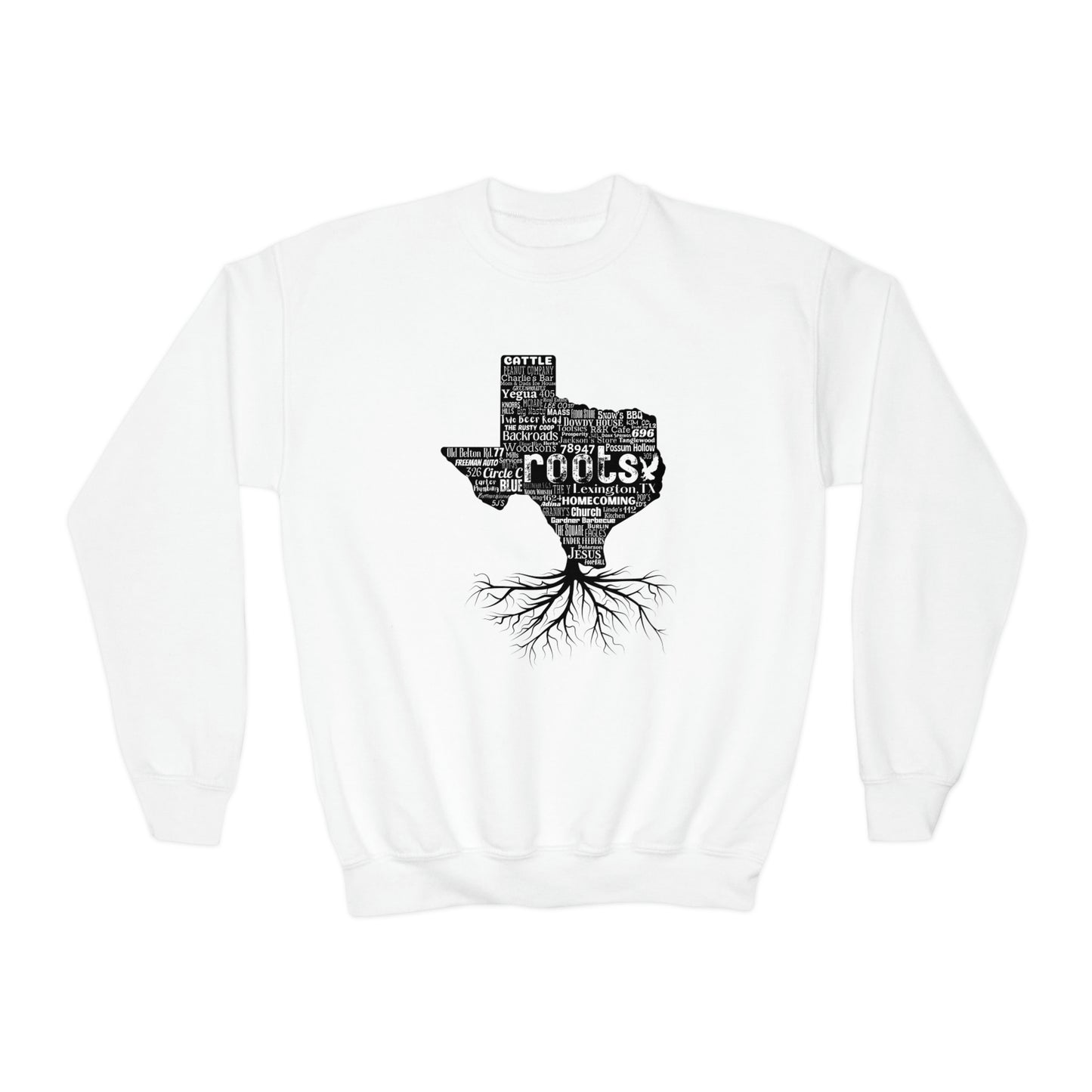 Lexington Roots Youth Crewneck