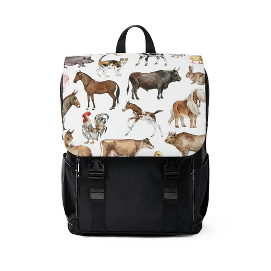 Farm Animal Shoulder Backpack