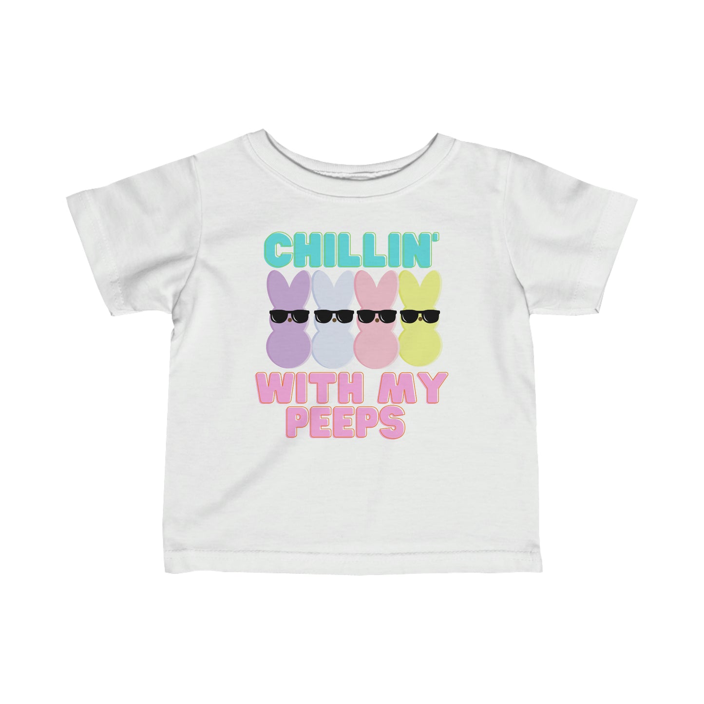 Infant Chillin’ Peeps Tee