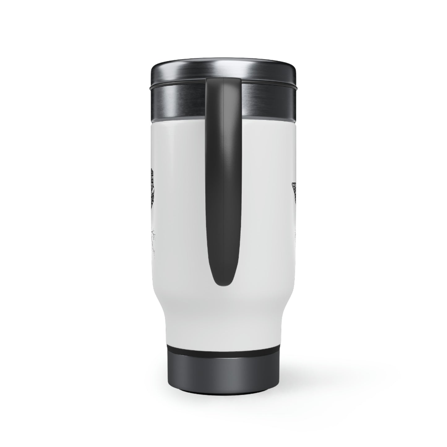 Giddings Roots Stainless Steel Travel Mug with Handle, 14oz