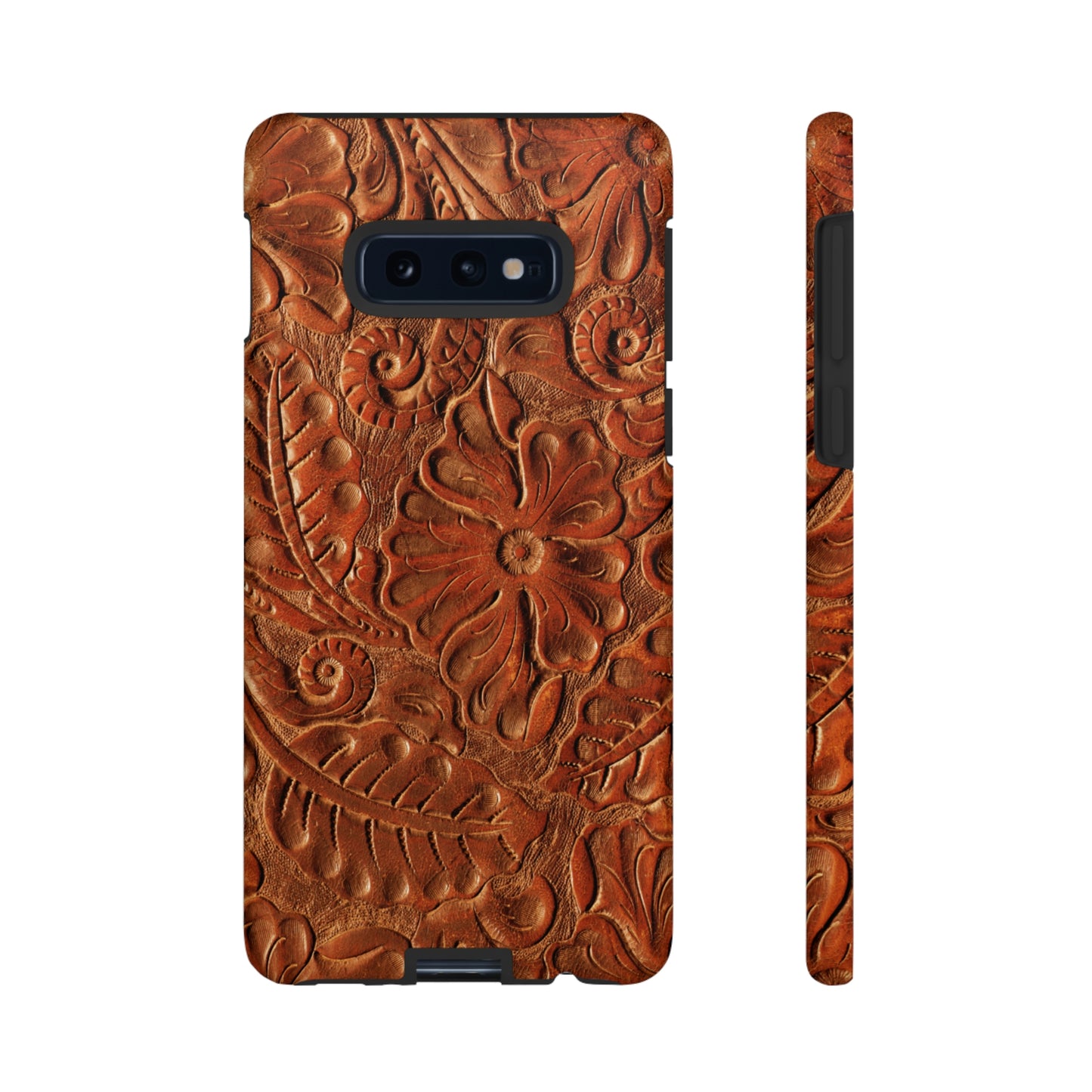 Flower Tooled Print Tough Cases