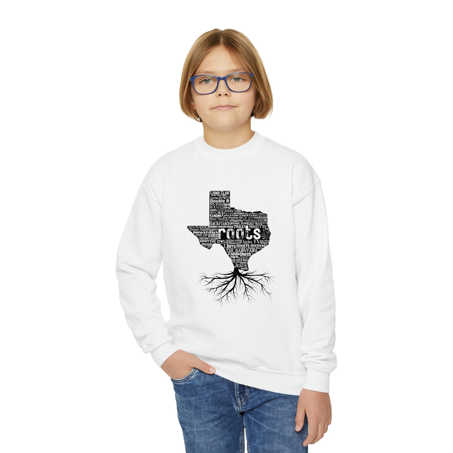 Elgin Youth Crewneck Sweatshirt