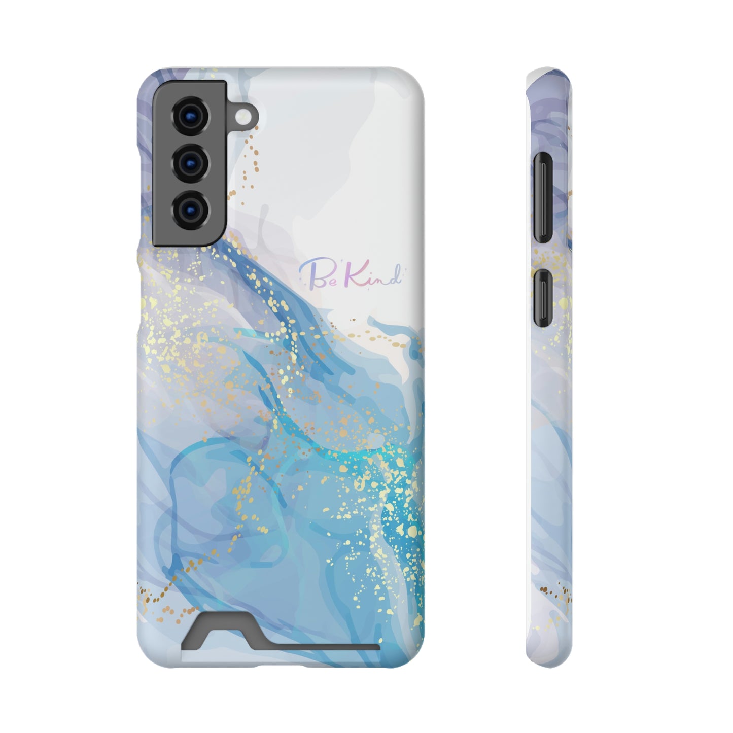 Be Kind Phone Case With Card Holder